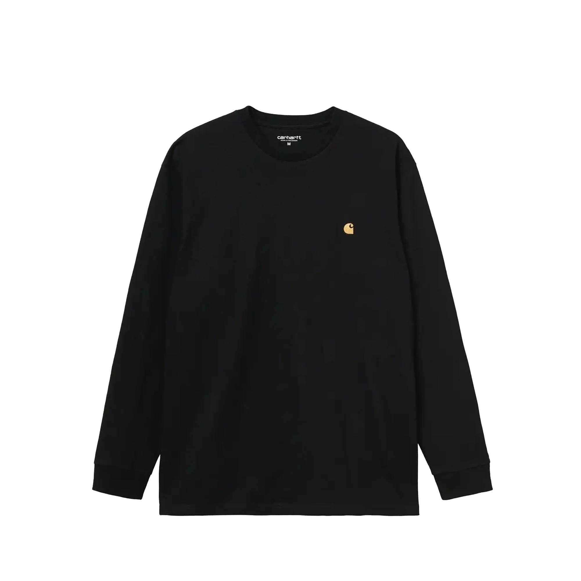 Carhartt WIP Mens L/S Chase Tshirt 'Black'