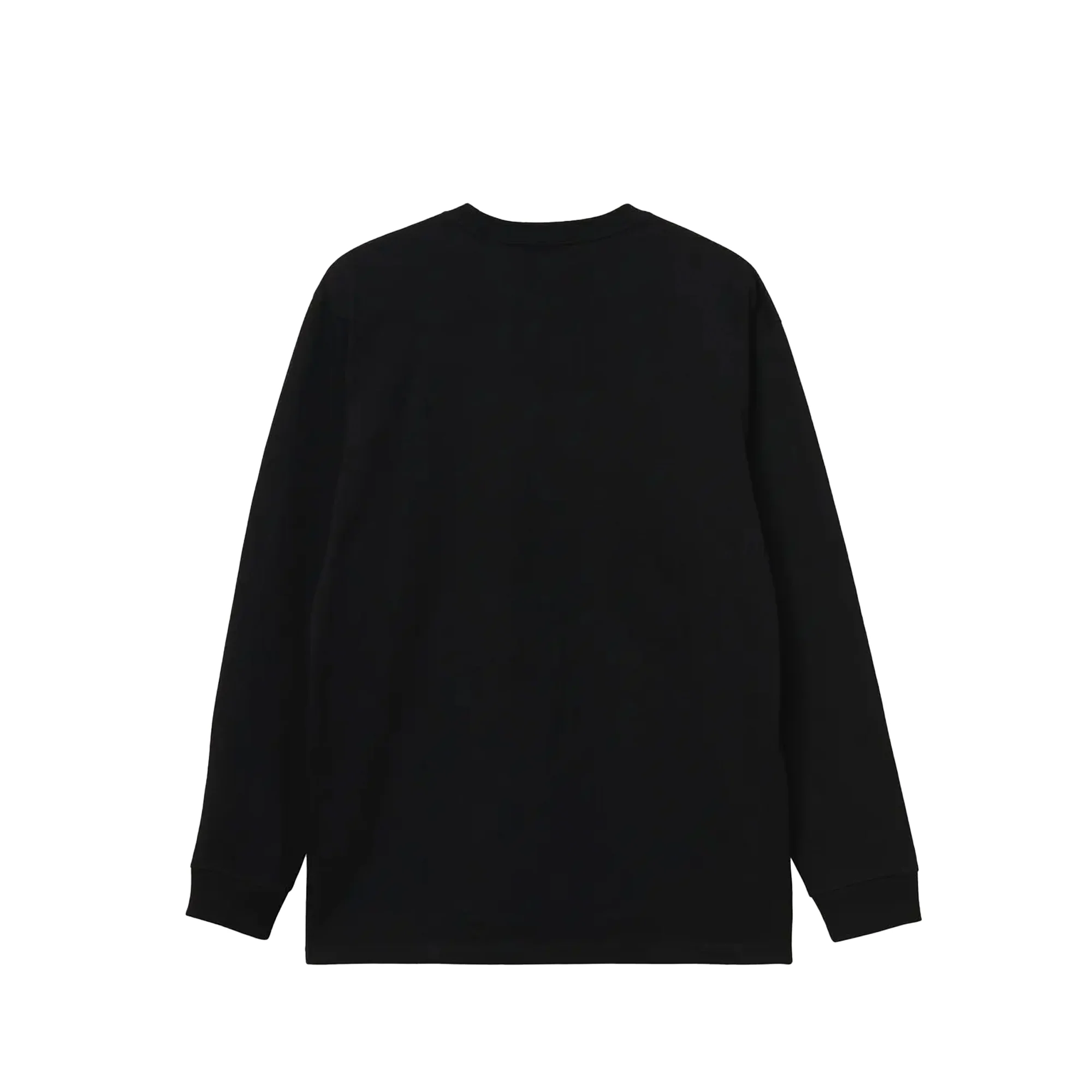 Carhartt WIP Mens L/S Chase Tshirt 'Black' - Image 2