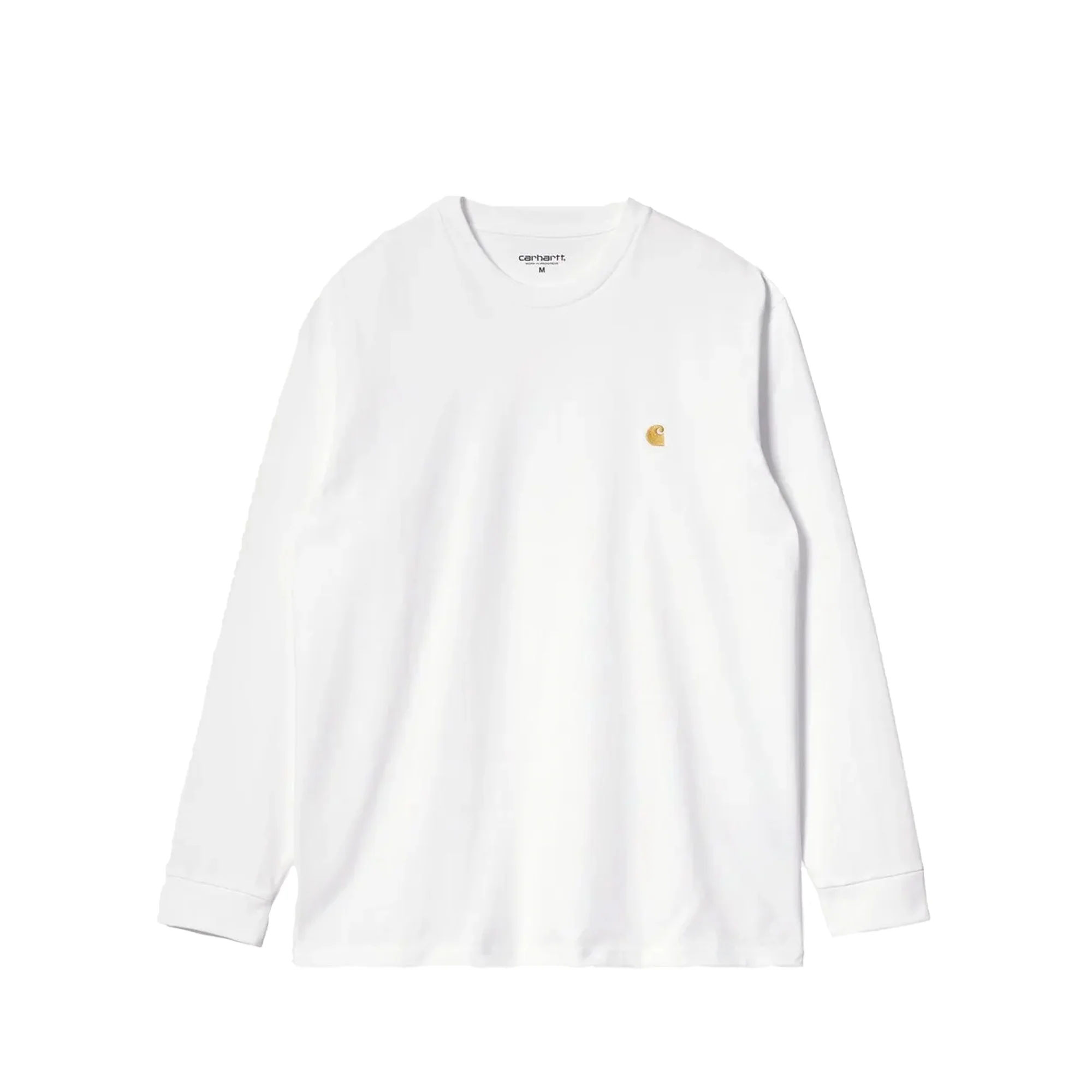 Carhartt WIP Mens L/S Chase Tshirt 'White'