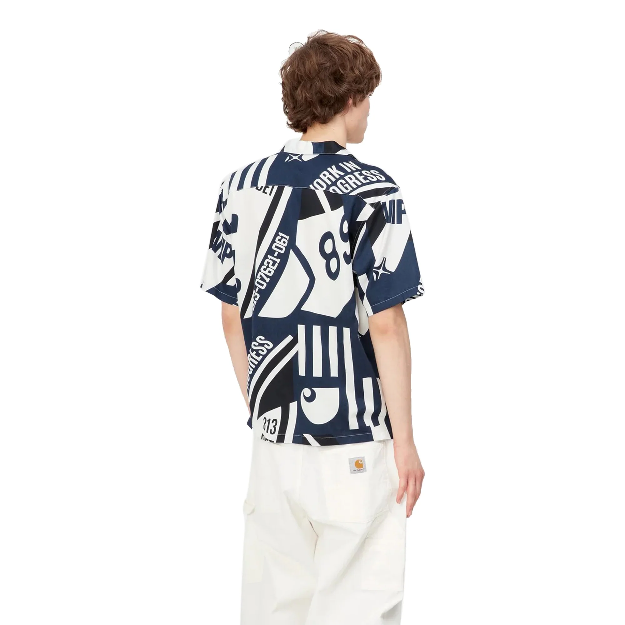 Carhartt WIP Mens Marina SS Shirt - Image 3
