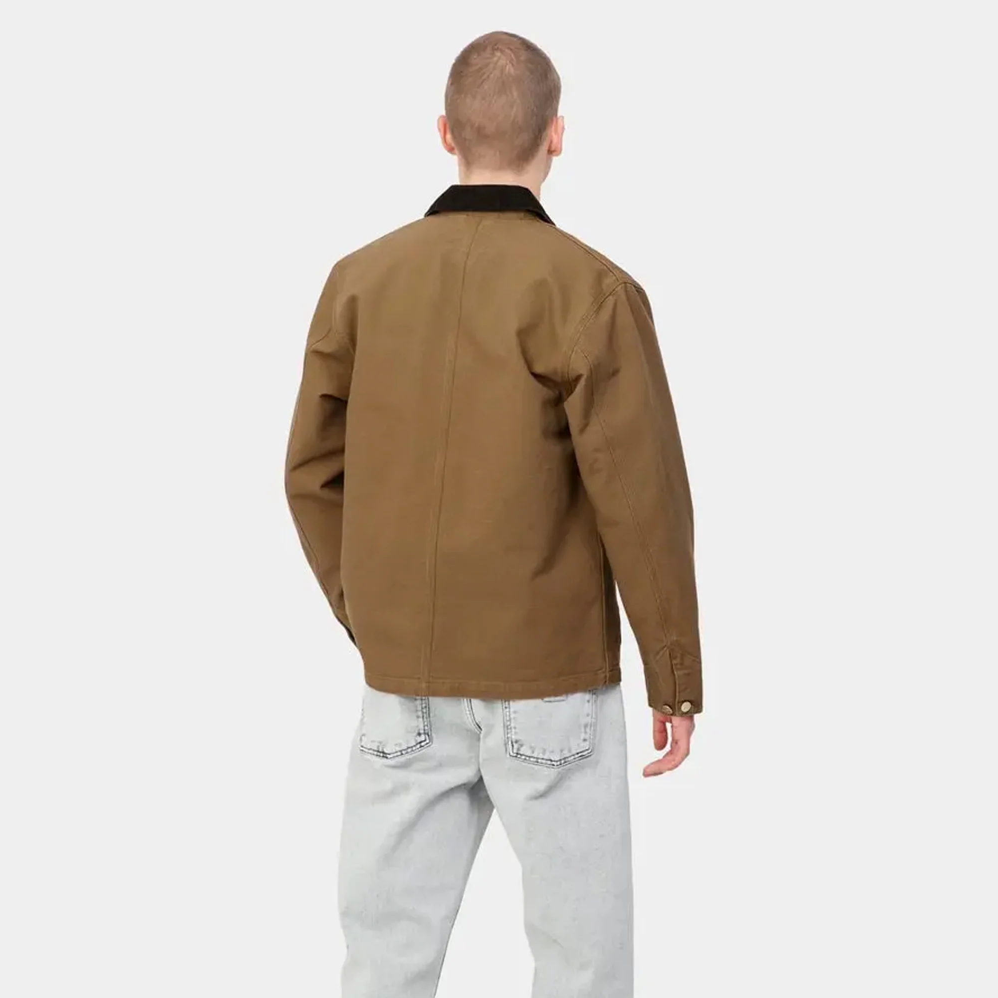 Carhartt WIP Mens Michigan Coat Hamilton Brown - Image 4