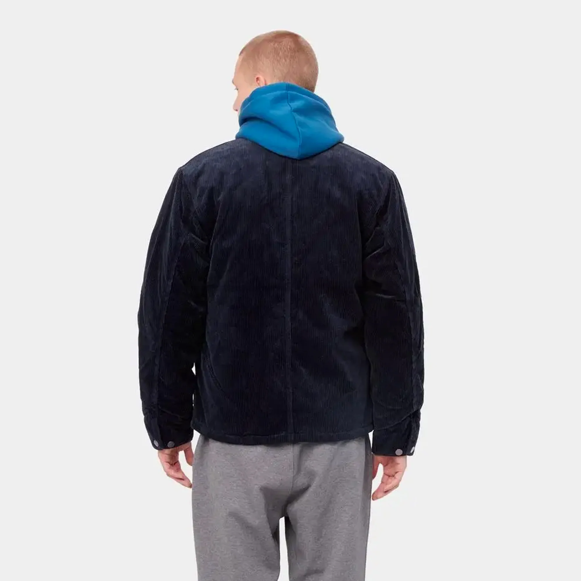 Carhartt WIP Mens Michigan Coat 'Dark Navy' - Image 3