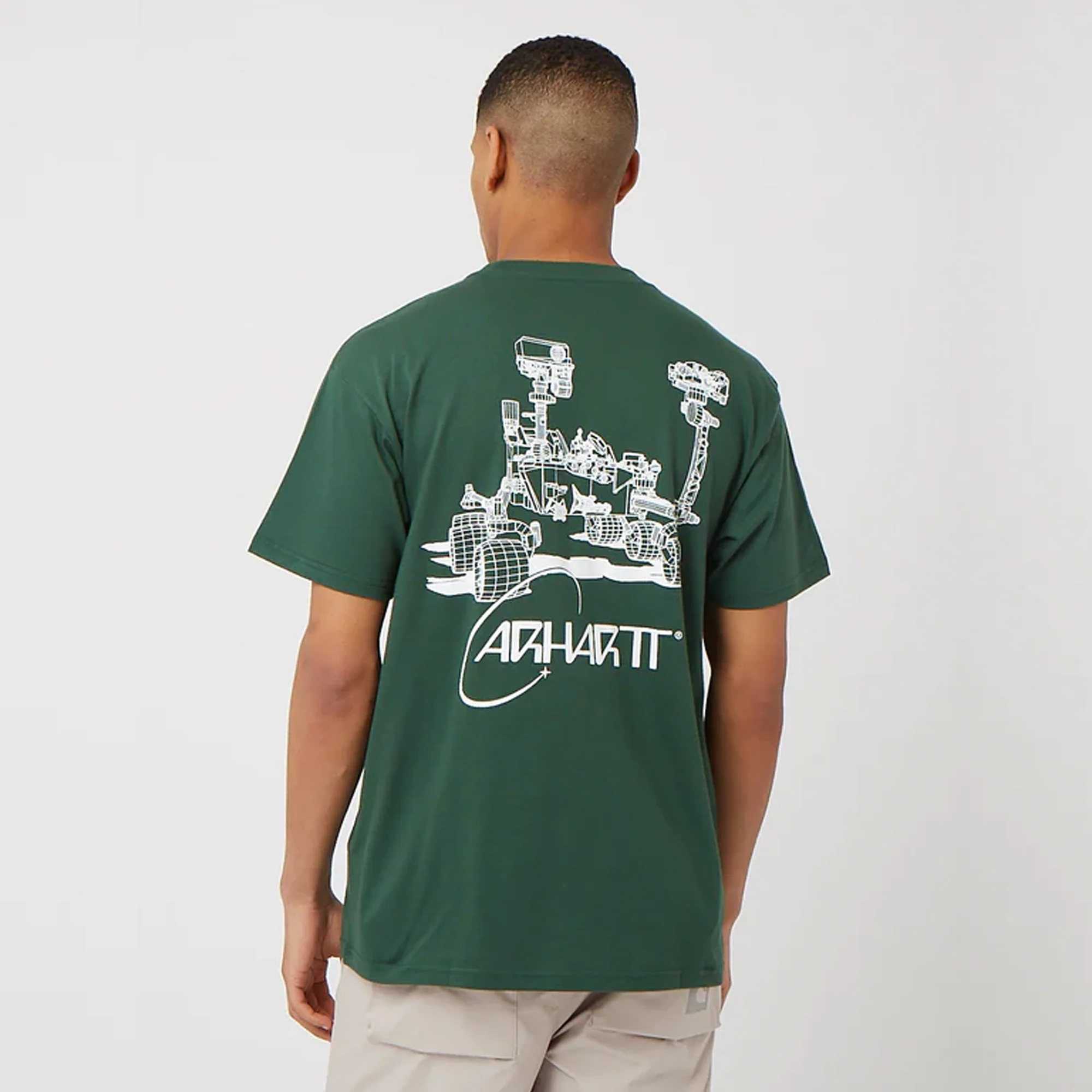 Carhartt WIP Mens Orbit T-Shirt 'Treehouse' - Image 2