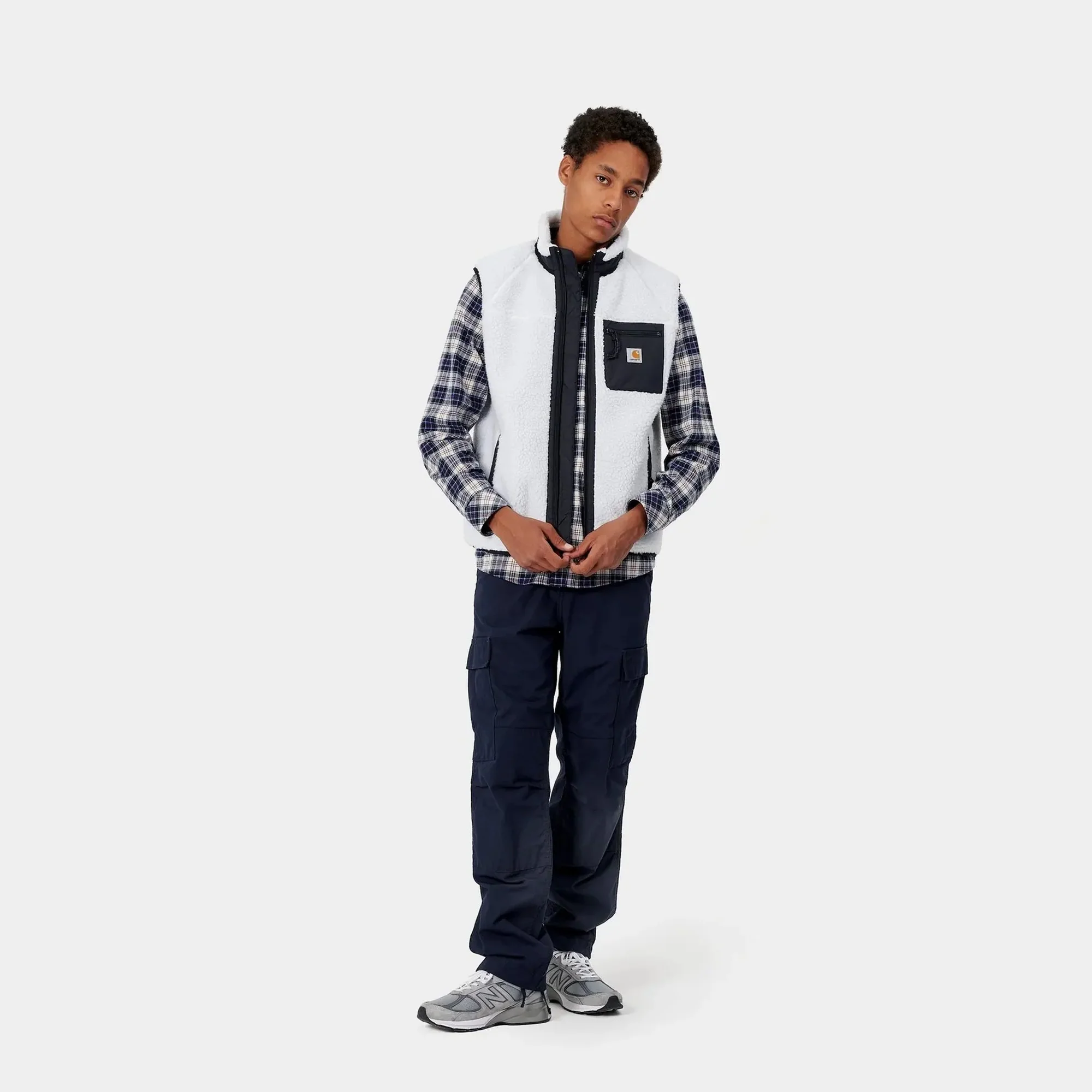 Carhartt Mens 32 Inseam Regular Cargo Pants 'Dark Navy' - Image 5