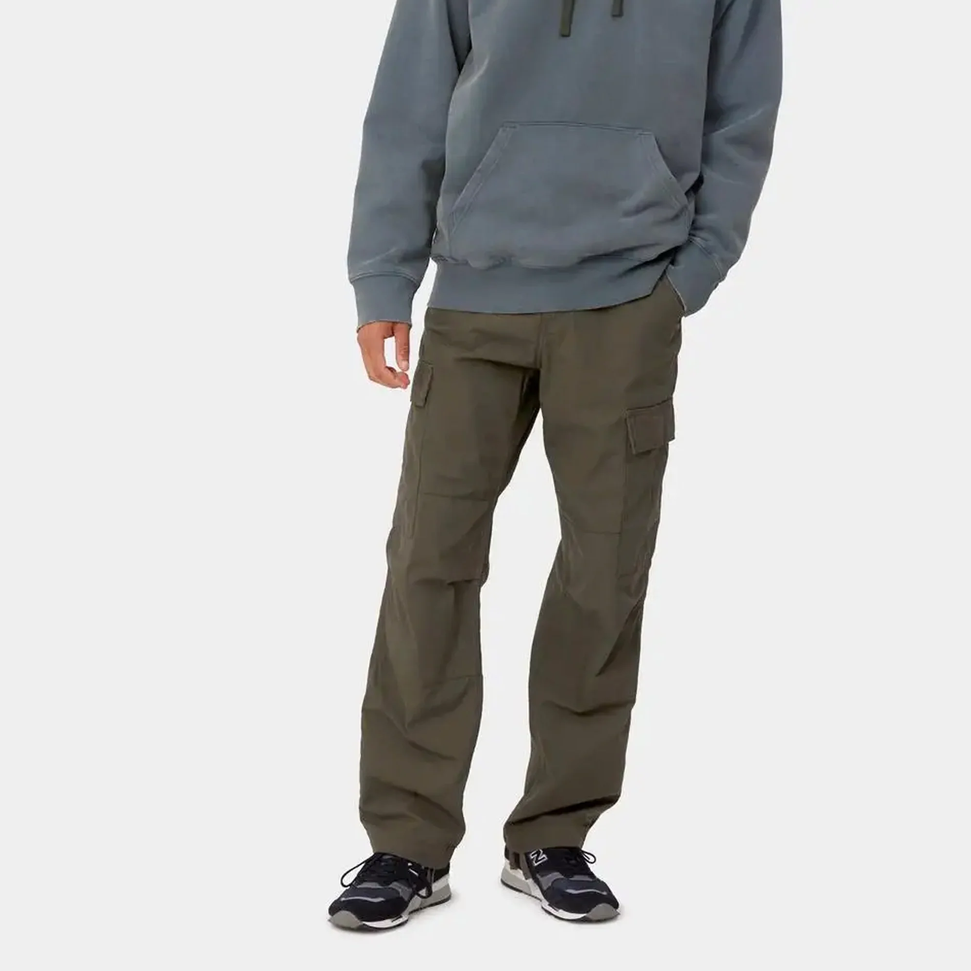 Carhartt WIP Mens Regular Cargo Pant 'Cypress' - Image 3