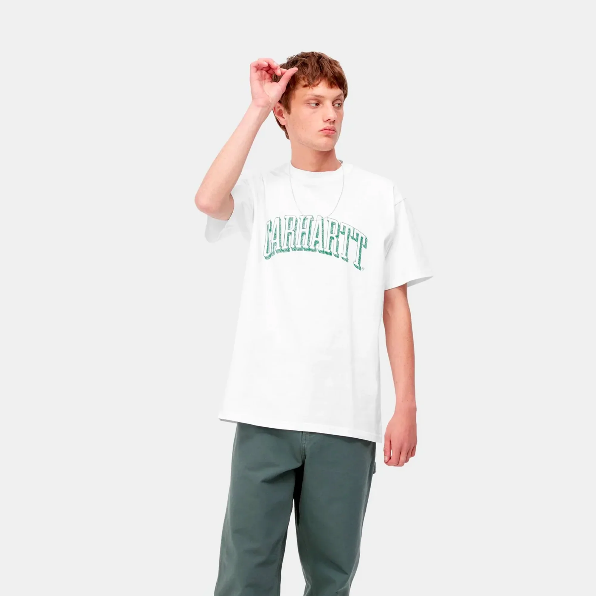 Carhartt WIP Mens Scrawl Script SS Tee - Image 2