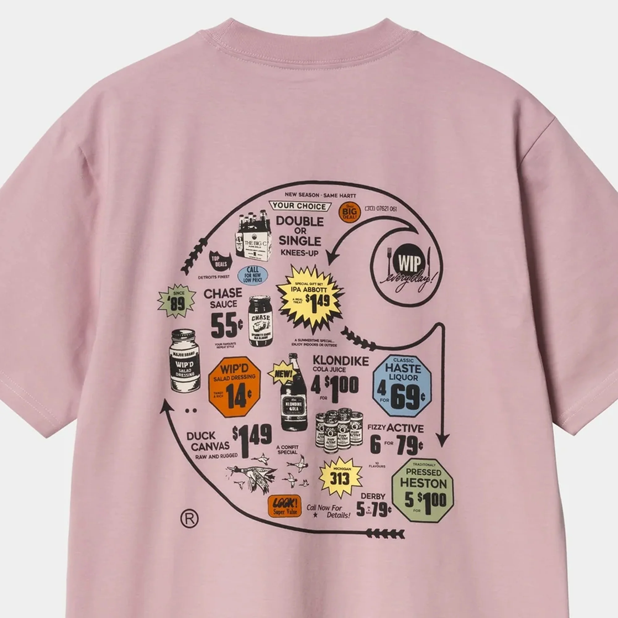 Carhartt WIP Mens SS Catalogue C Logo Tee - Image 4