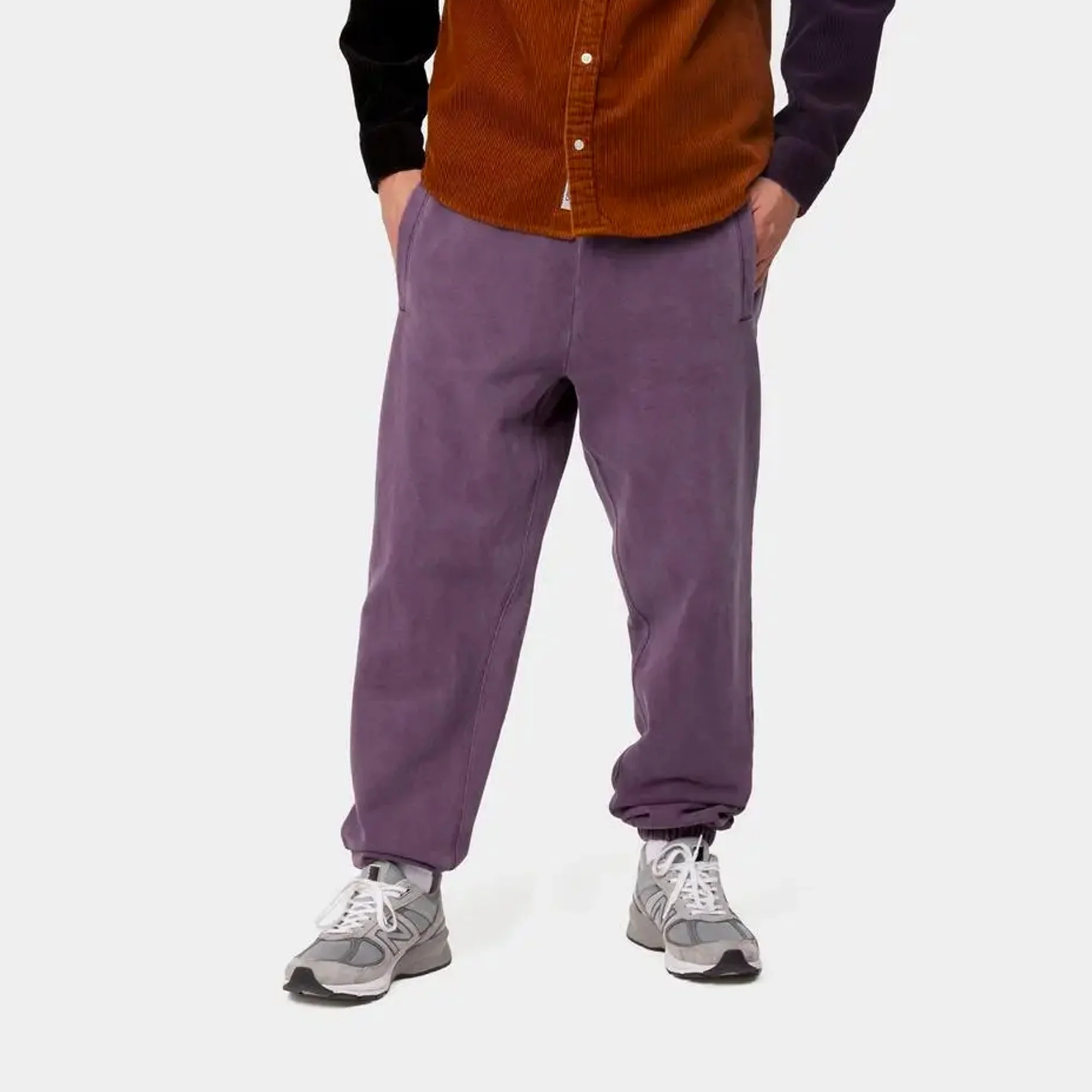 Carhartt WIP Mens Vista Sweat Pant 'Dark Iris' - Image 3