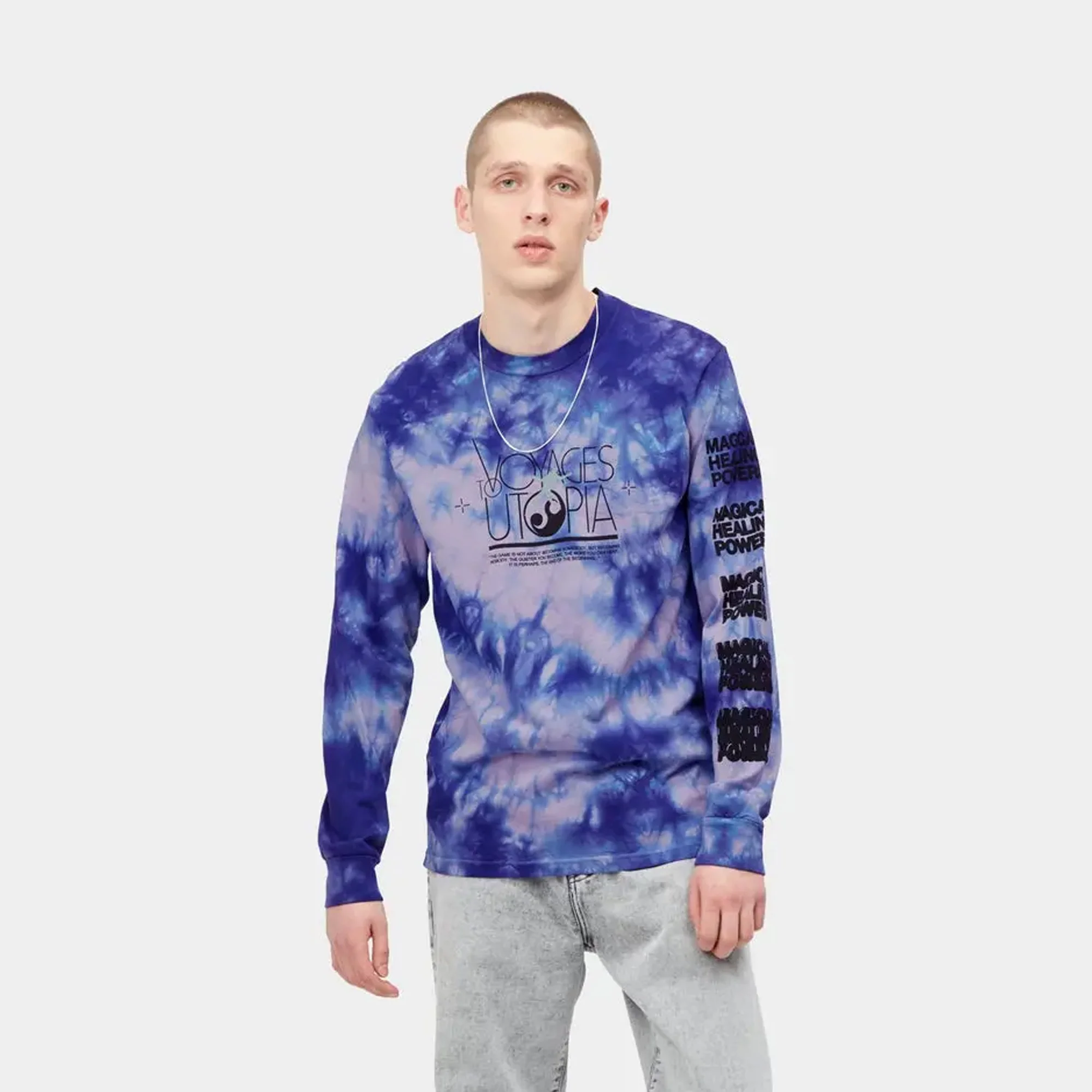 Carhartt WIP Mens Voyages LS Tee - Image 3