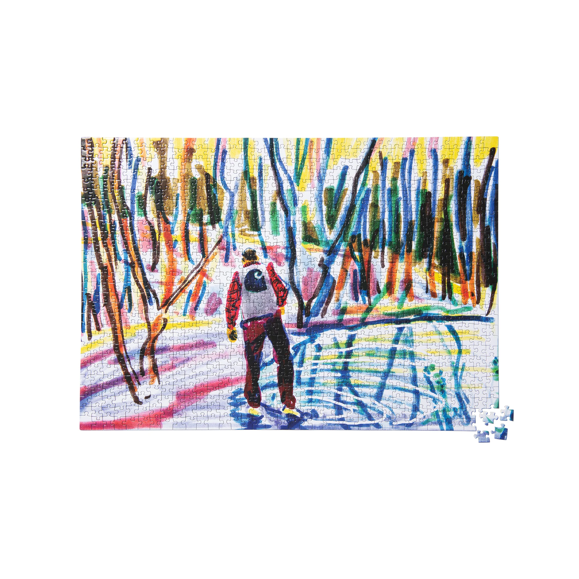 Carhartt WIP Ollie Mac Icy Lake Puzzle
