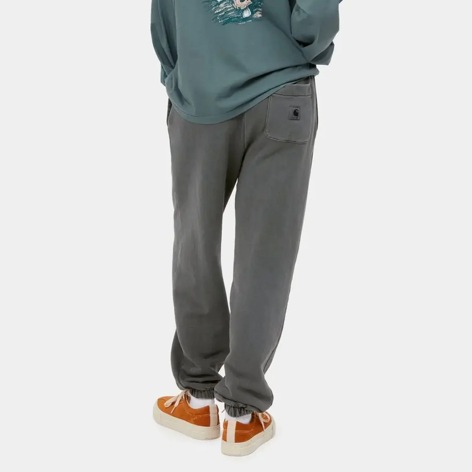 Carhartt WIP Womens Nelson Sweatpants Black - Image 4