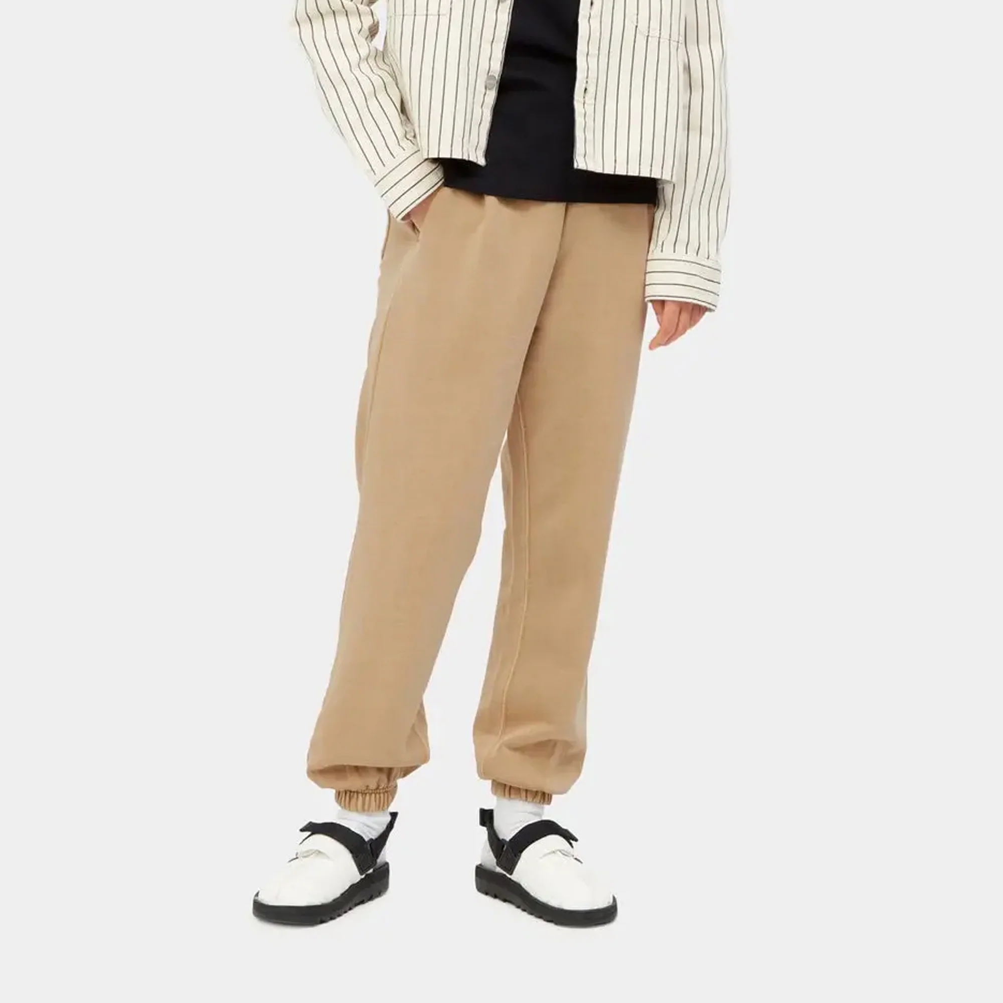 Carhartt WIP Womens Nelson Sweatpants Dusty Brown - Image 3