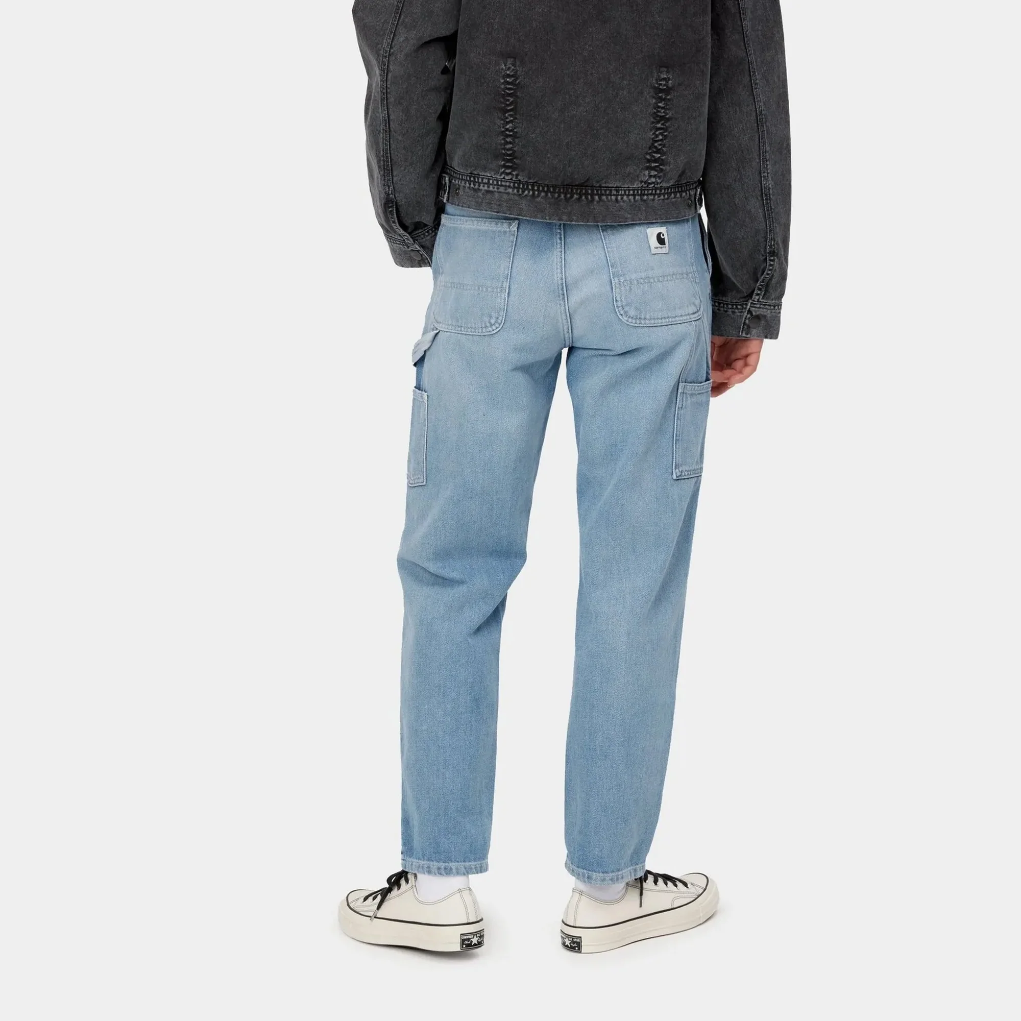 Carhartt Womens Pierce Pant 'Maverick Blue Denim' - Image 4