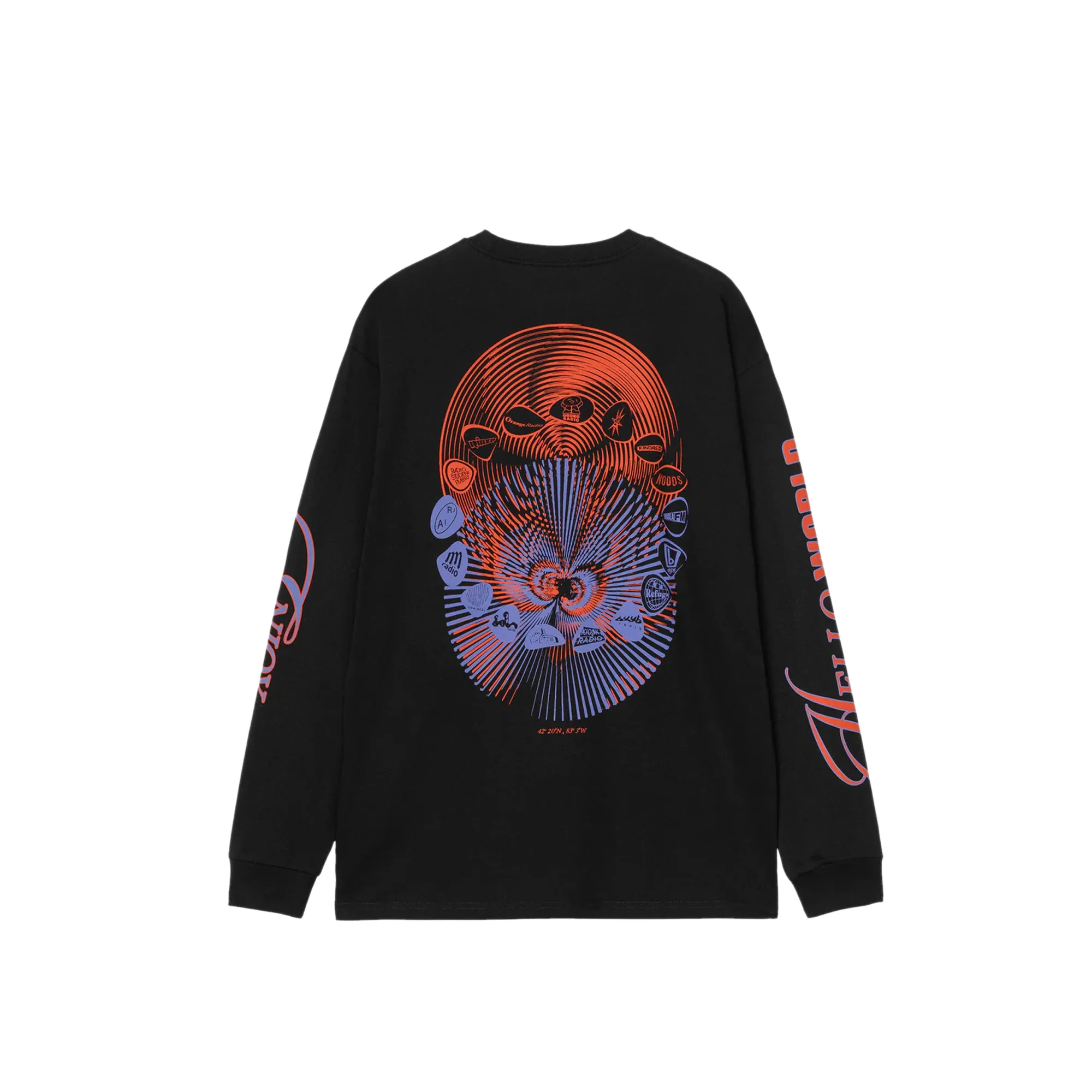 Carhartt WIP x Audio Archives Mens Longsleeve Tee - Image 2
