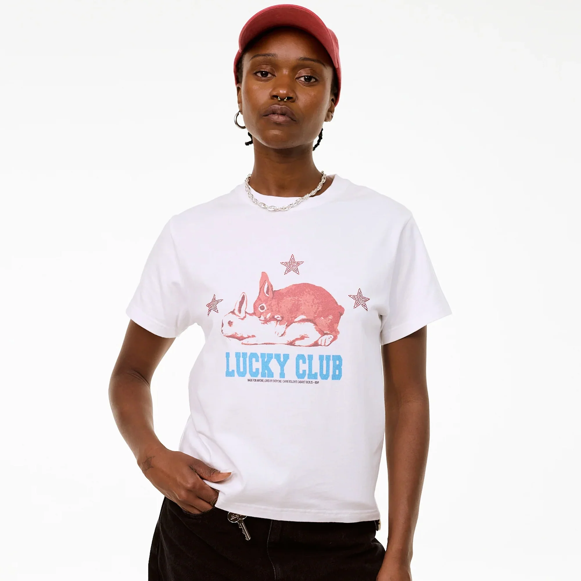 Carne Bollente Mens Lucky Club Tee - Image 2