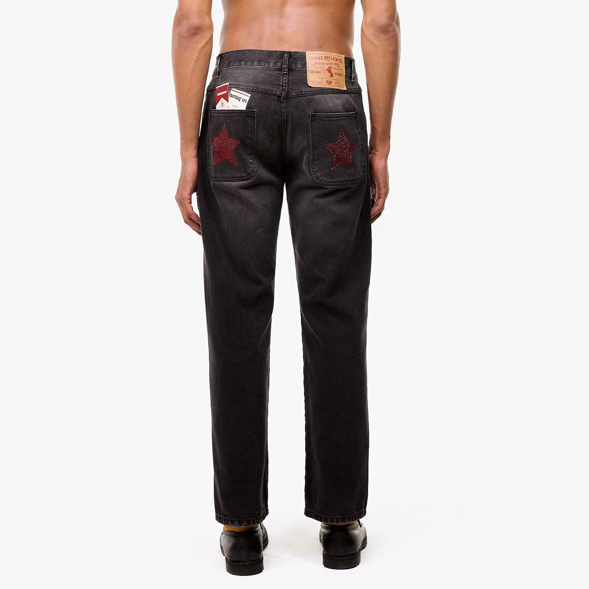 Carne Bollente Mens Lucky Stars & Lucky Strikes Pants - Image 2