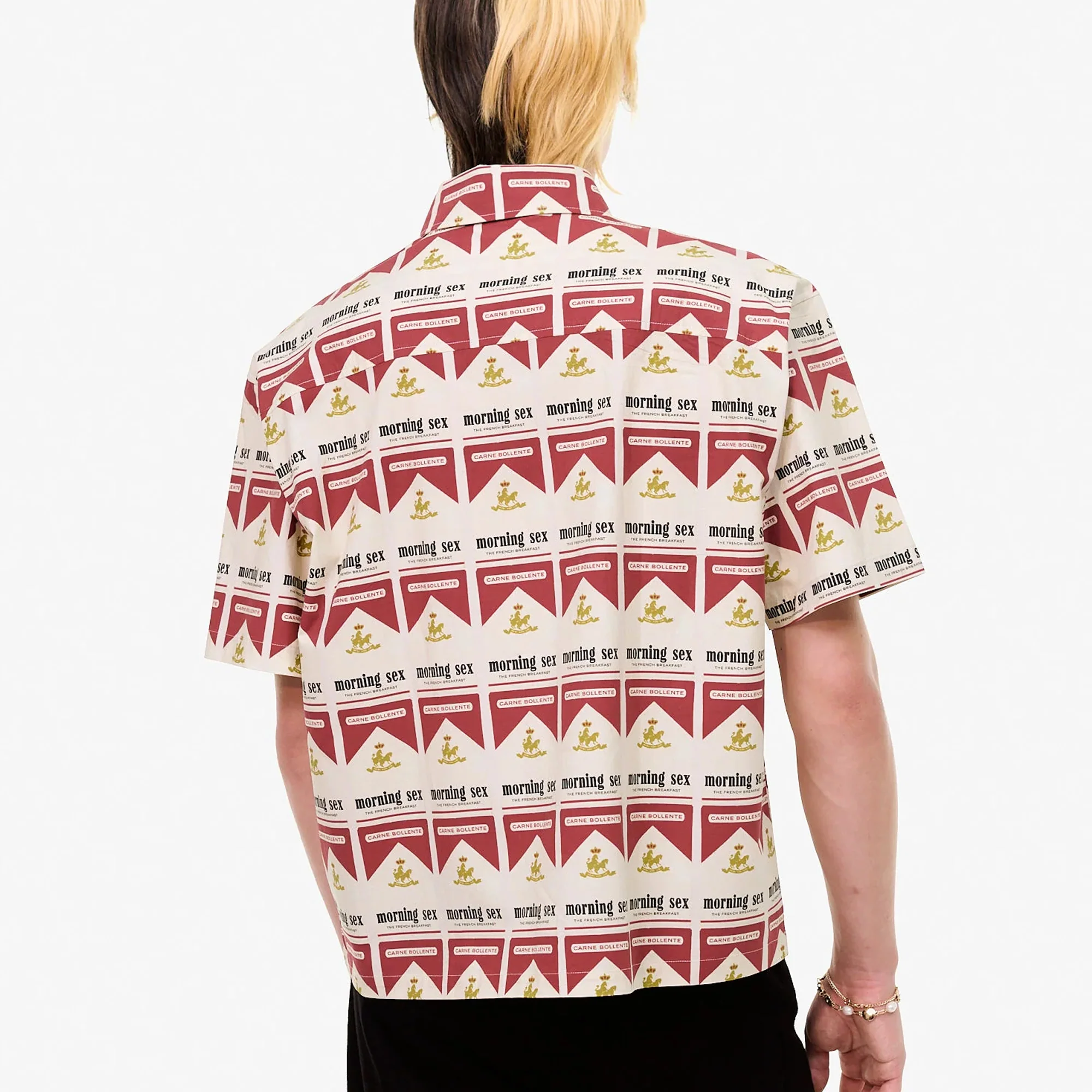 Carne Bollente Mens Smoking Hot Shirt - Image 3