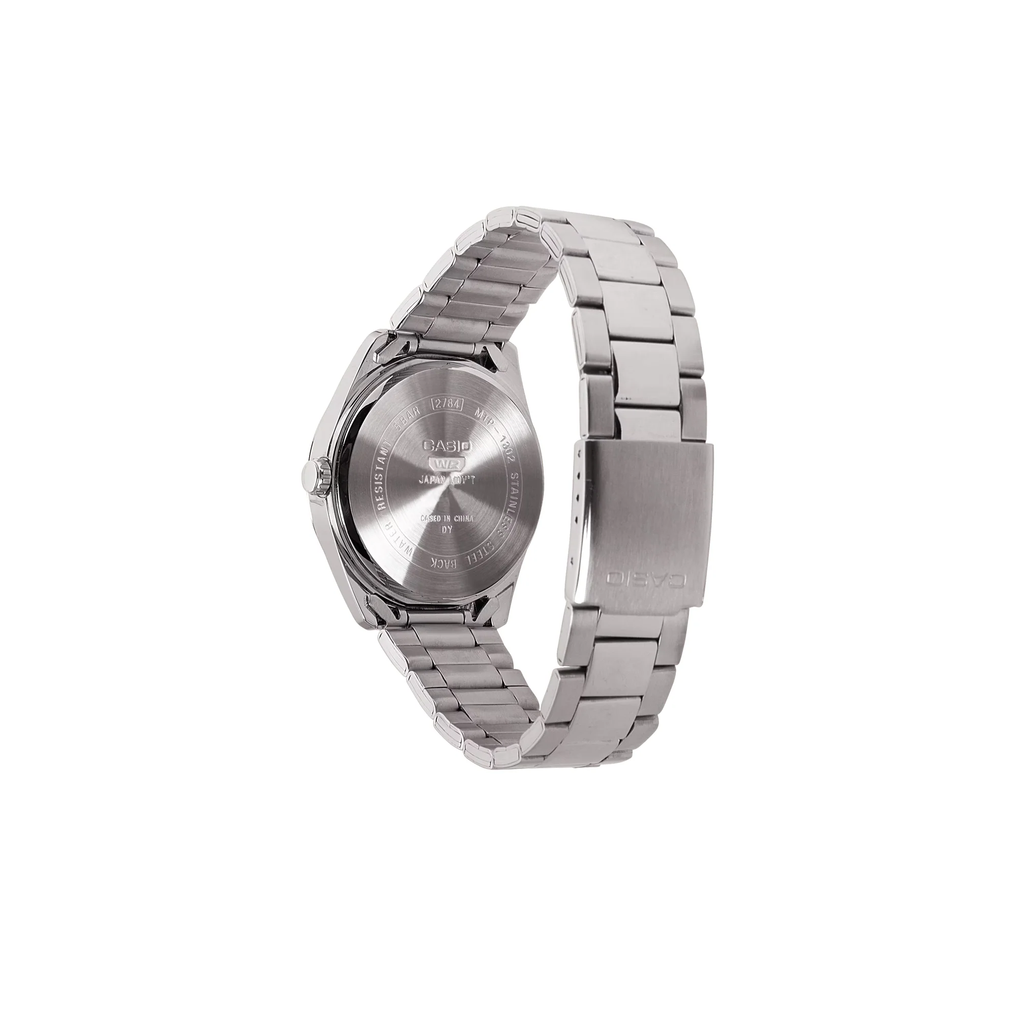 Casio Mens Vintage Silver Analog Watch - Image 2