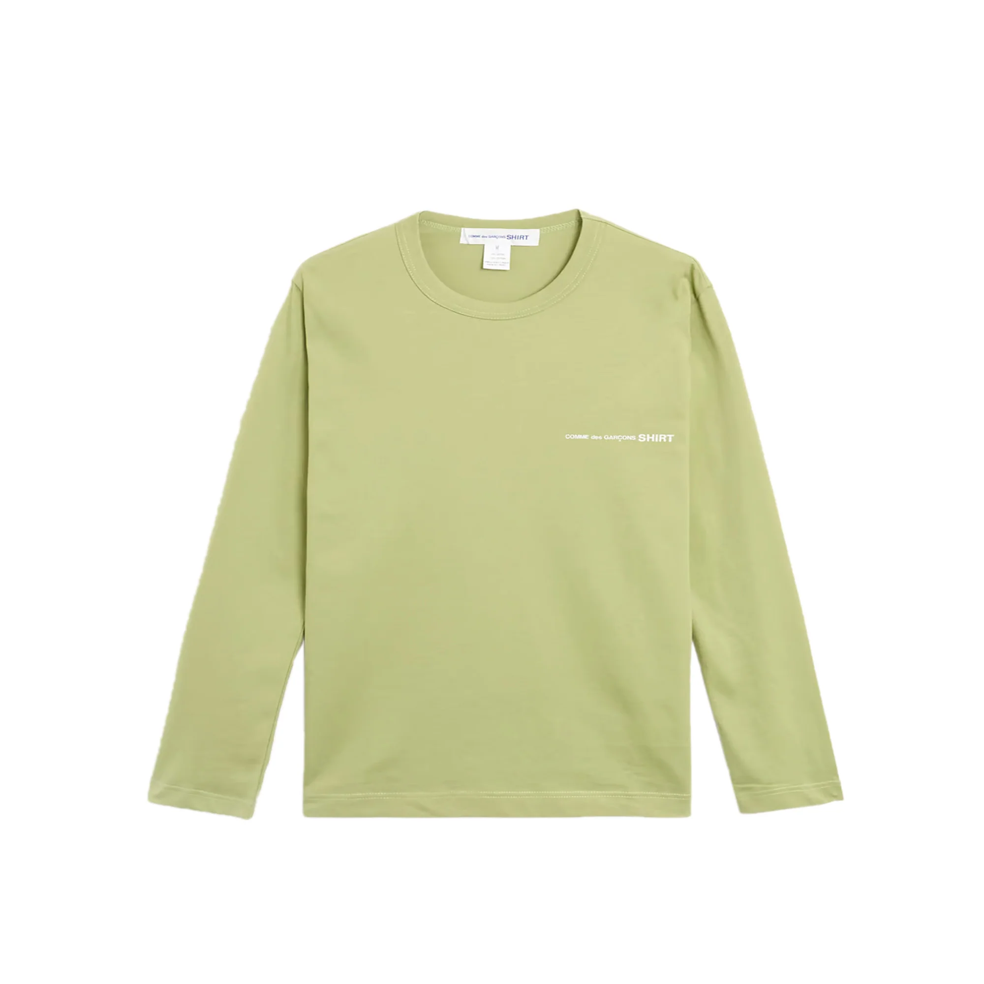 Comme des Garcons SHIRT Mens LS Chest Logo Tee