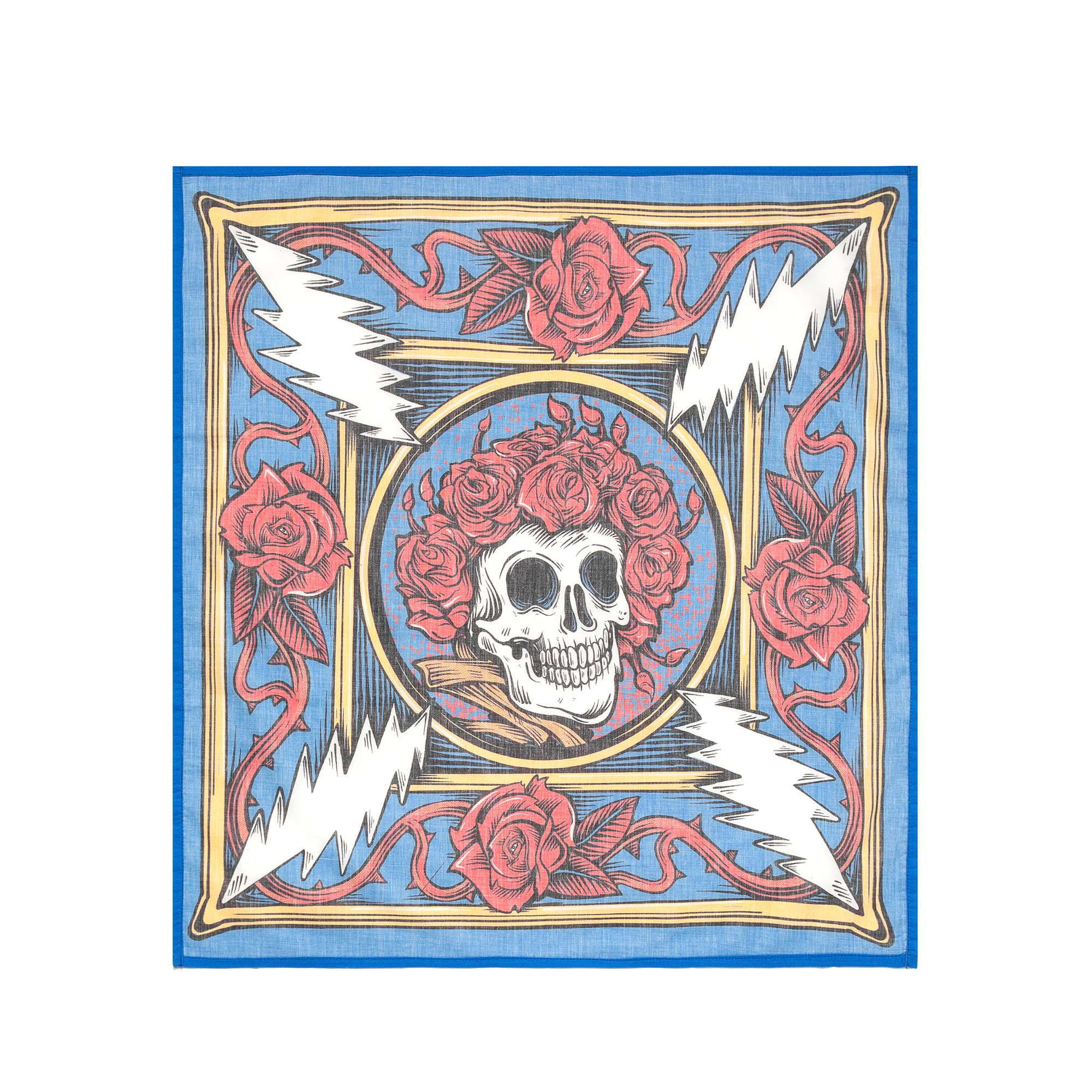 Chinatown Market Mens 'Multi' Border Bandana - Image 2
