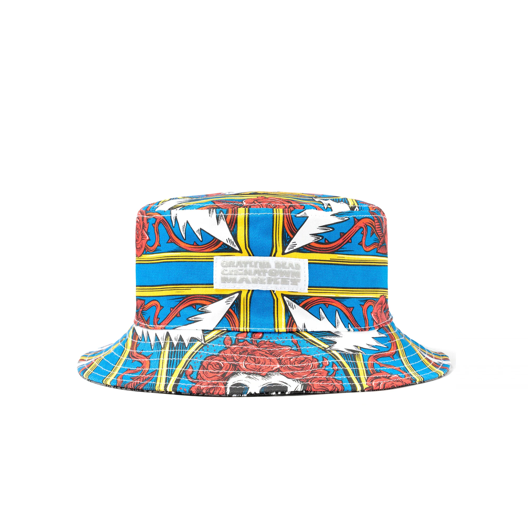 Chinatown Market Mens 'Multi' Border Bandana Bucket Hat