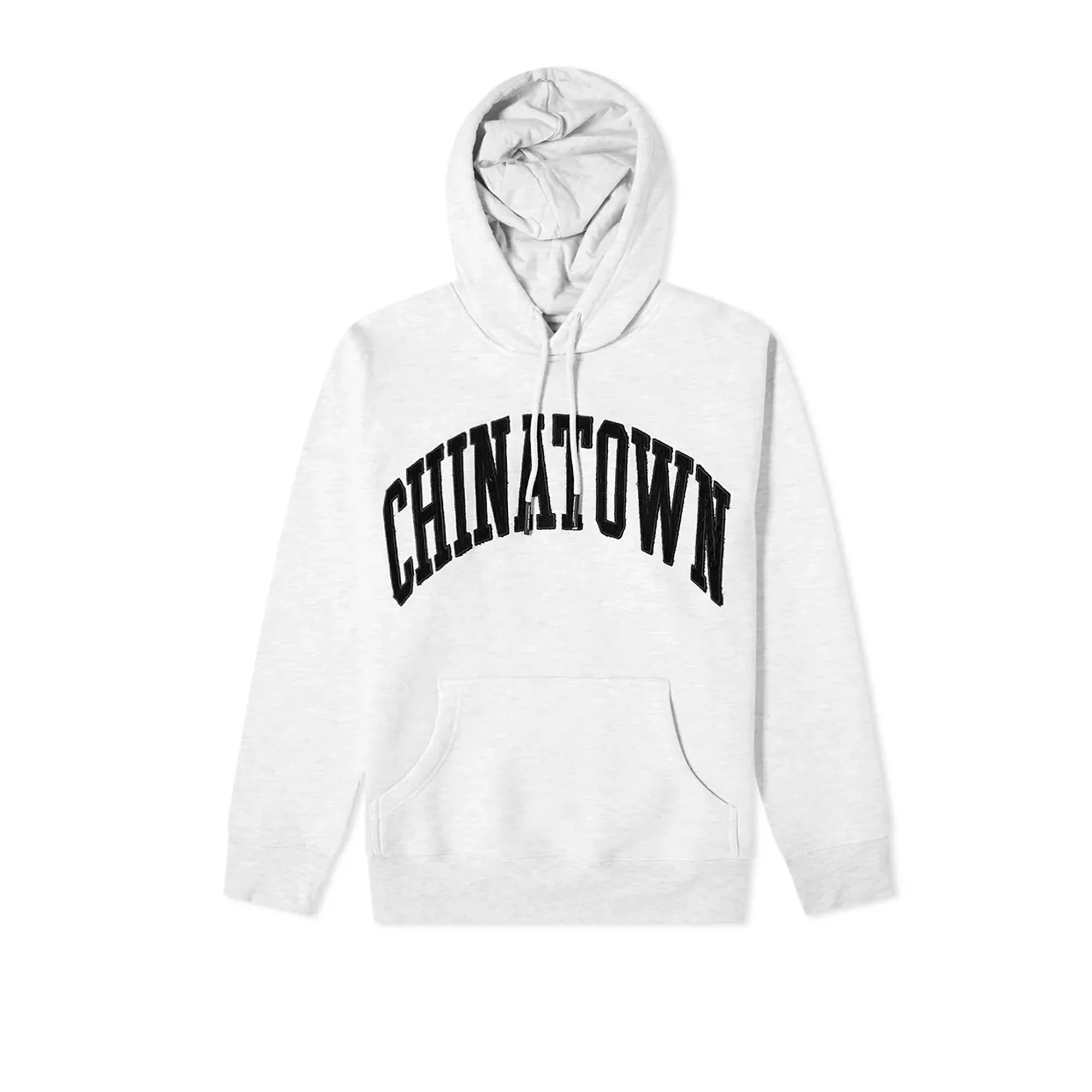 Chinatown Market Corduroy Arc Hoodie in Grey