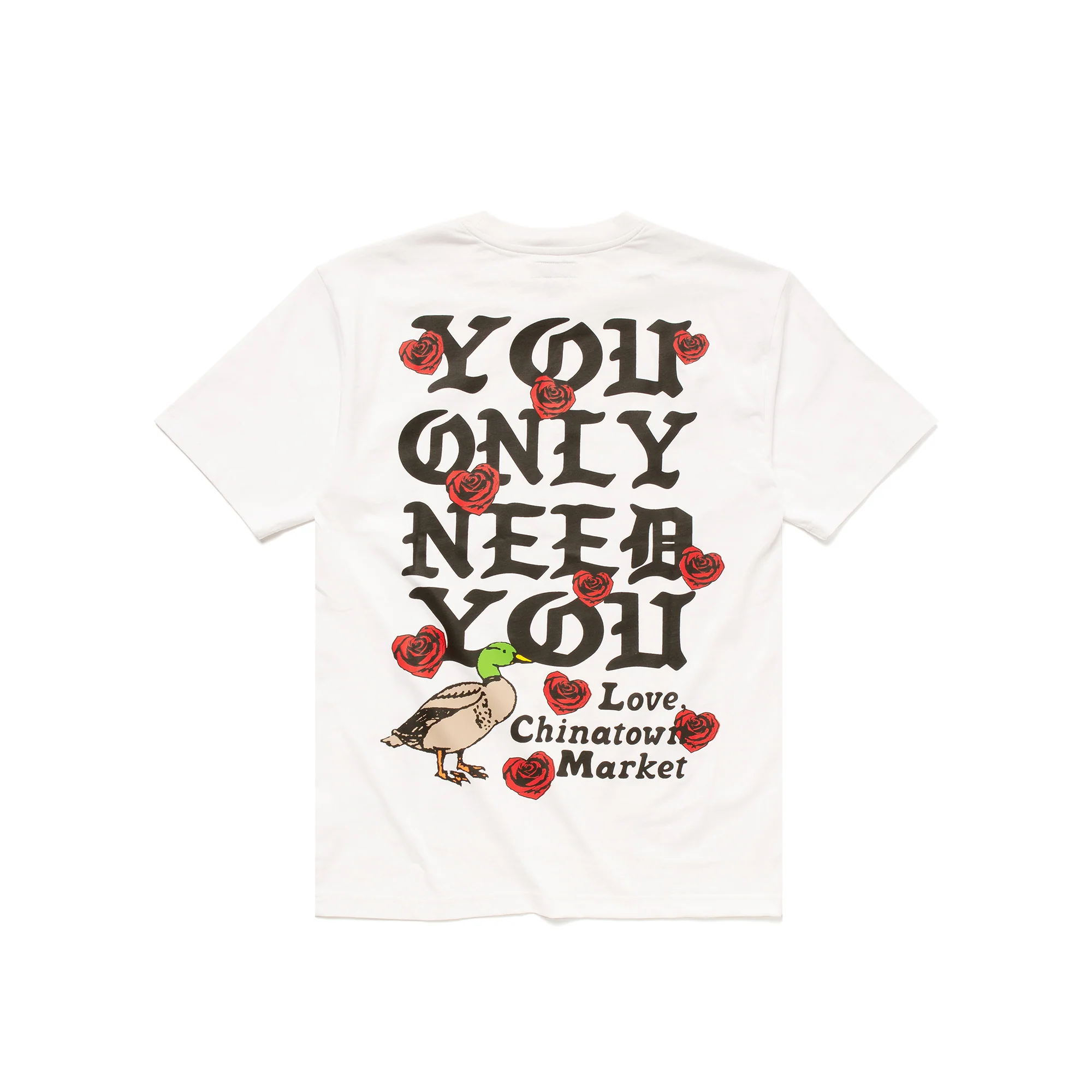 Chinatown Market Mens Never Be Alone Bear T-Shirt - Image 2