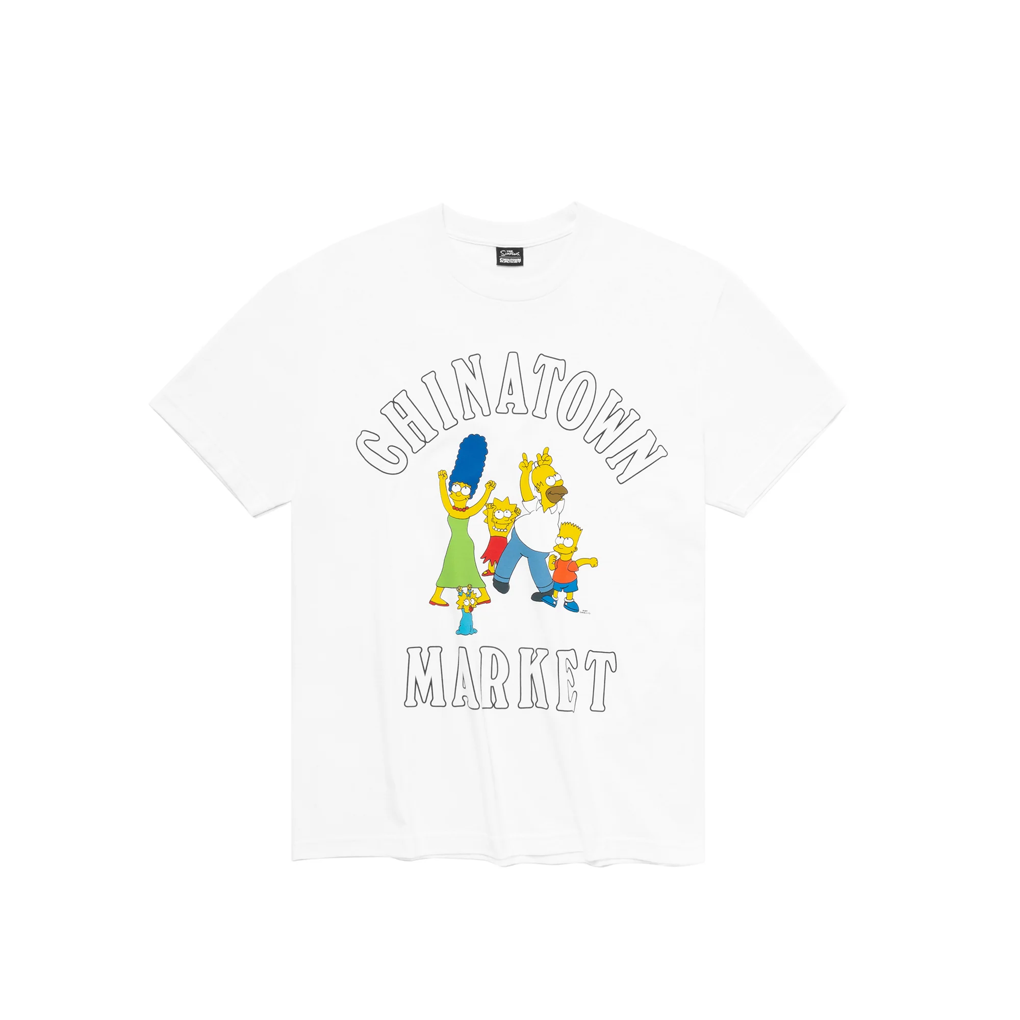 Chinatown Market Mens Simpsons Family OG Tee 'White'