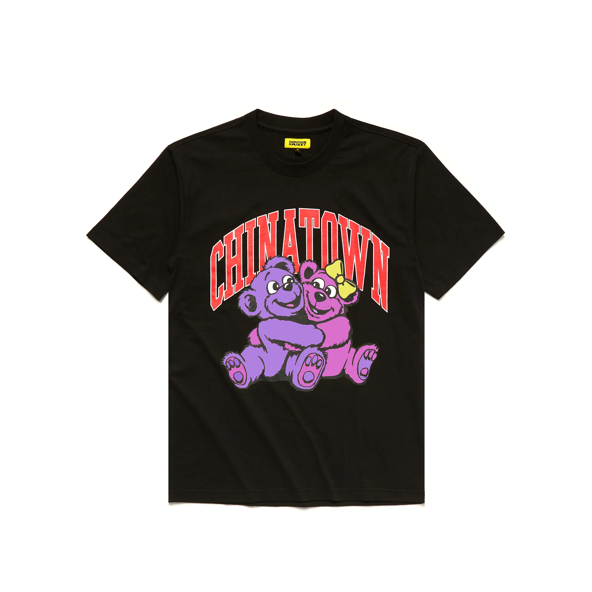Chinatown Market Mens UV Cute Black T-Shirt - Image 2