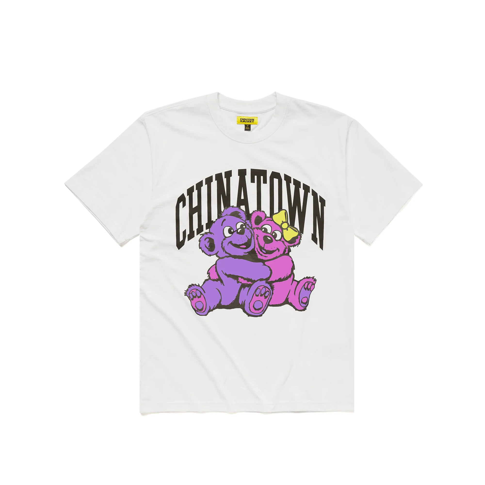 Chinatown Market Mens UV Cute White T-Shirt - Image 2