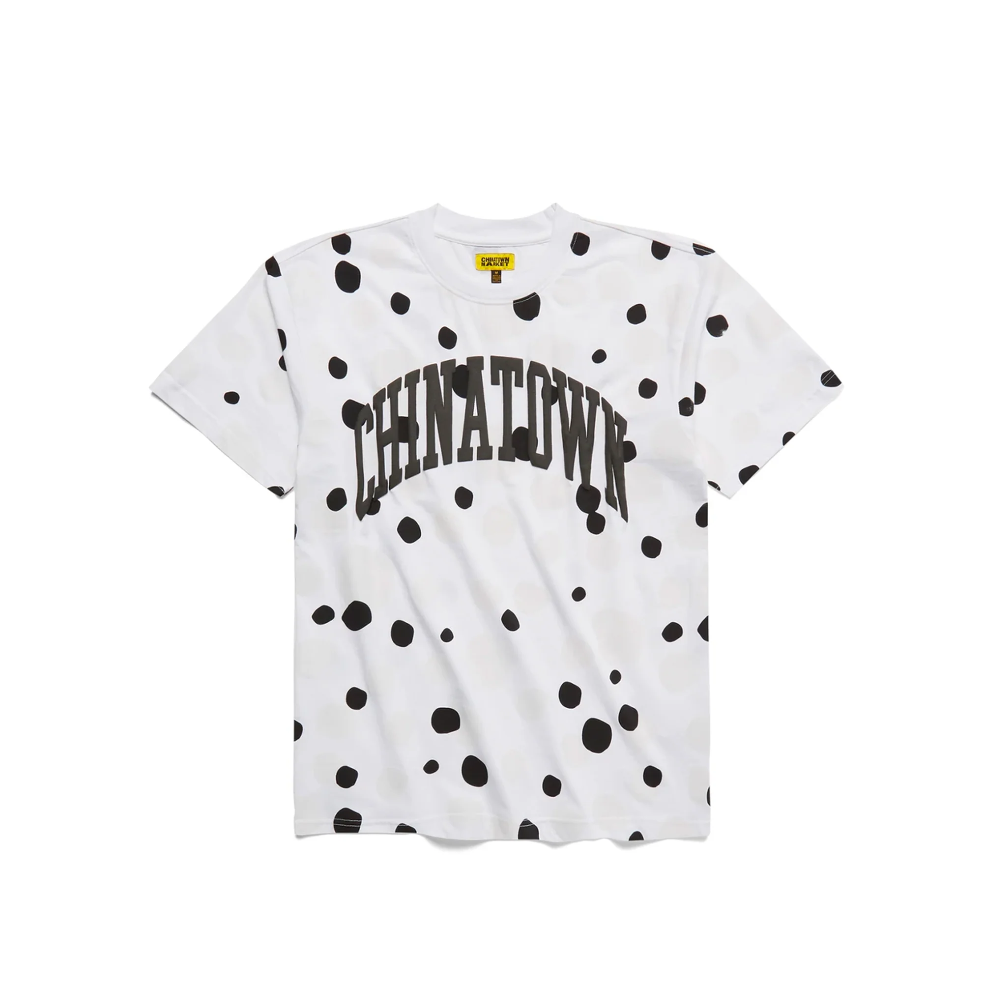 Chinatown Market UV Dots Tee in Whitte