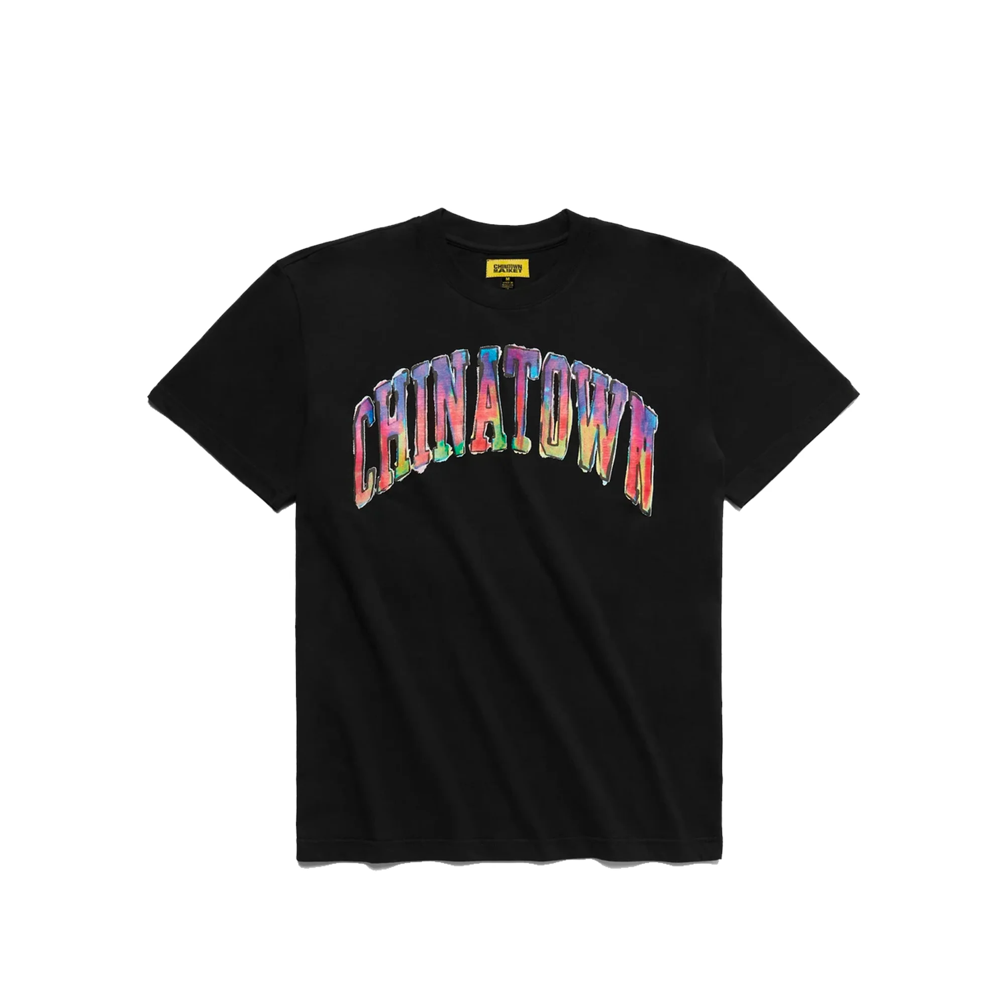 Chinatown Market Watercolor Arc Tee in Black