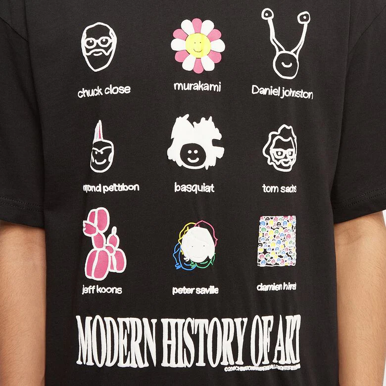 Chinatown Market Modern Art Tee in Black - Image 2