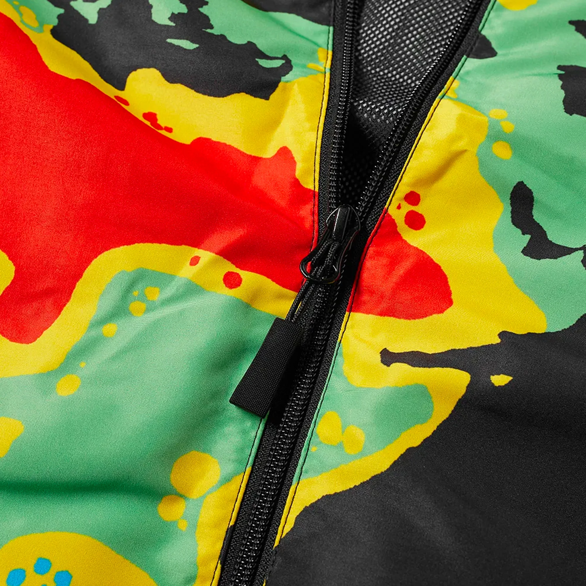 Chinatown Market Nylon Zip Jacket 'Black' - Image 3