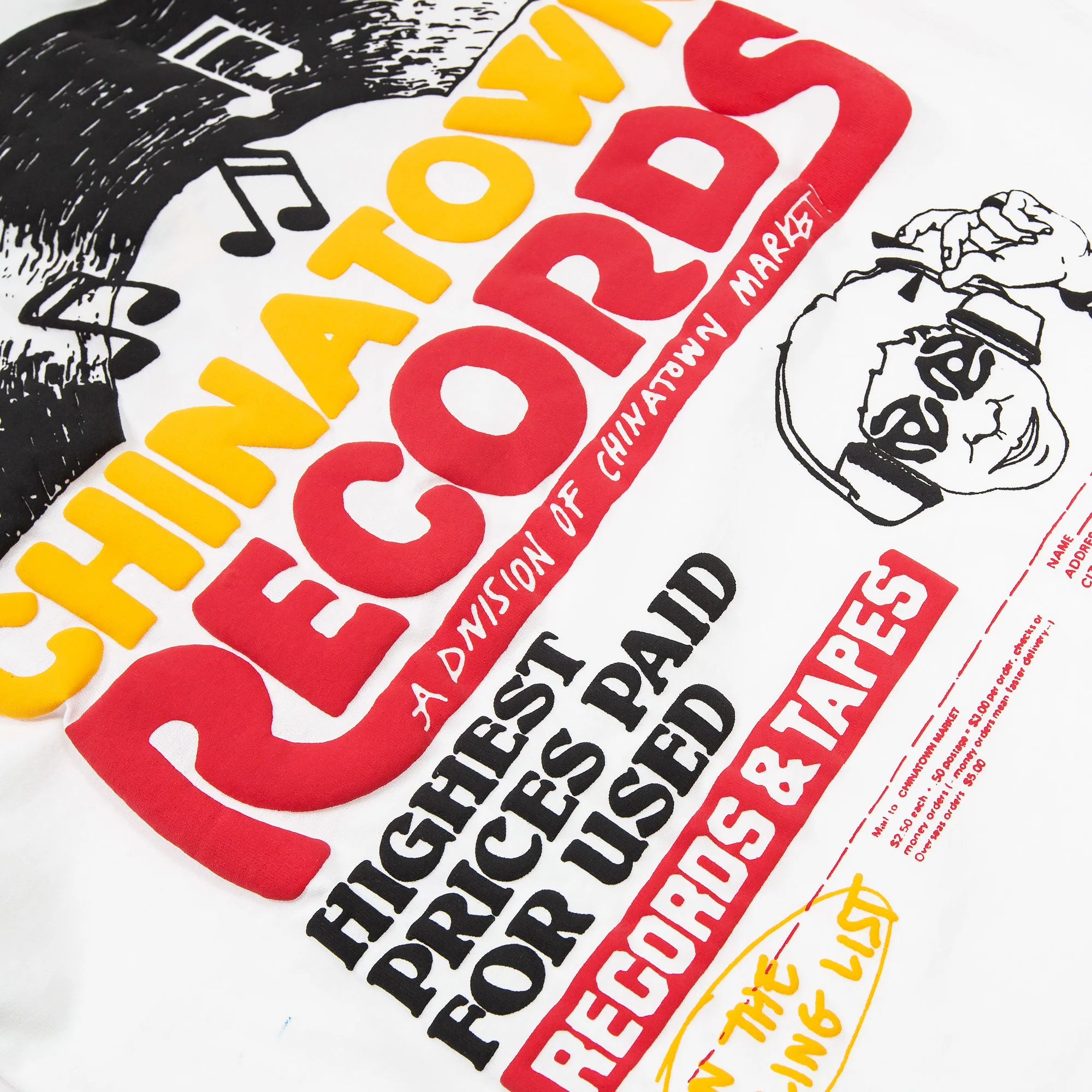 Chinatown Market Records SS Tee [CTSU19-CTRSS] - Image 3