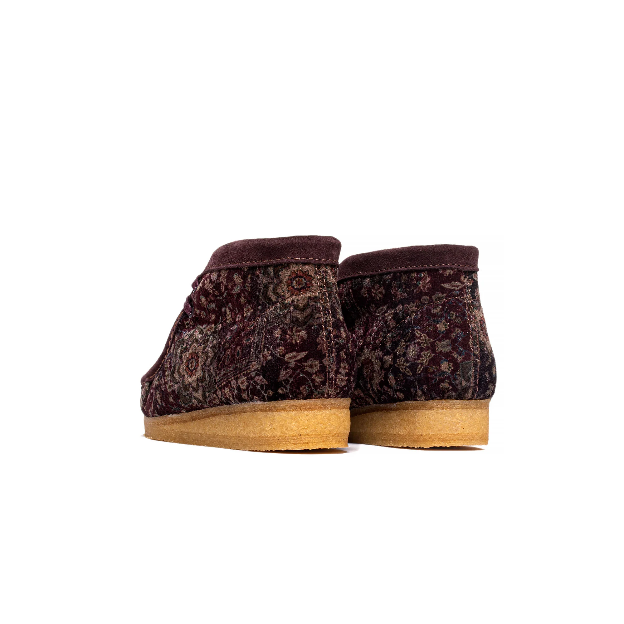 Clarks Men Wallabe Boot 'Burgunday' - Image 3