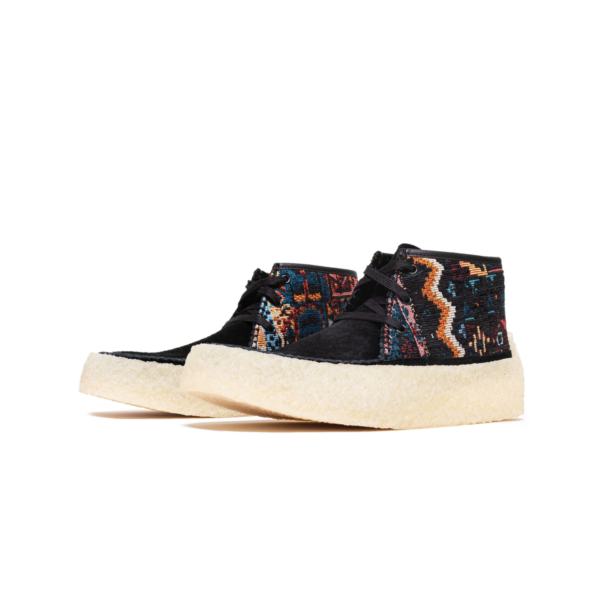 Clarks Mens Caravan Origin Shoes 'Black' - Image 2