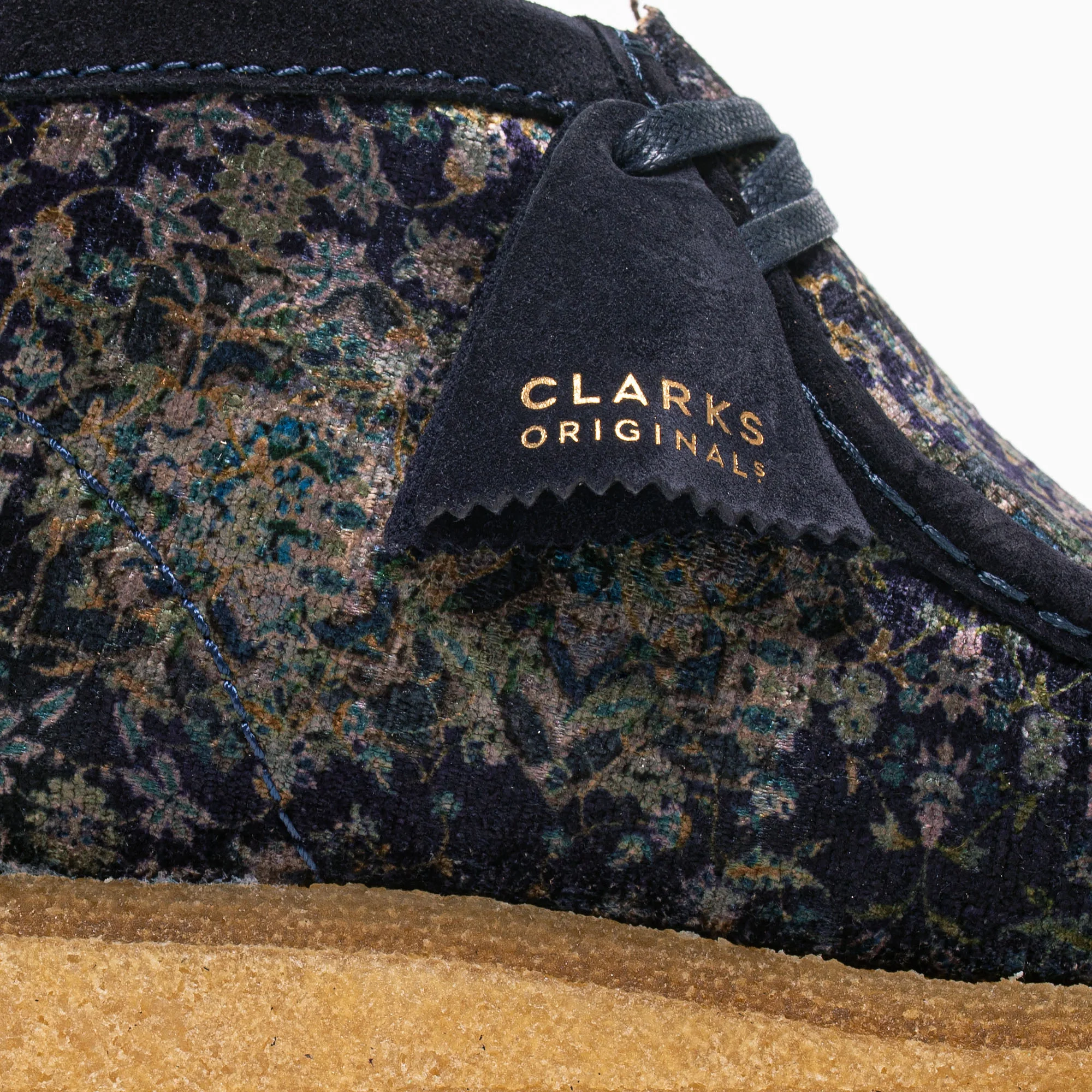 Clarks Mens Wallabe Boot 'Navy' - Image 4