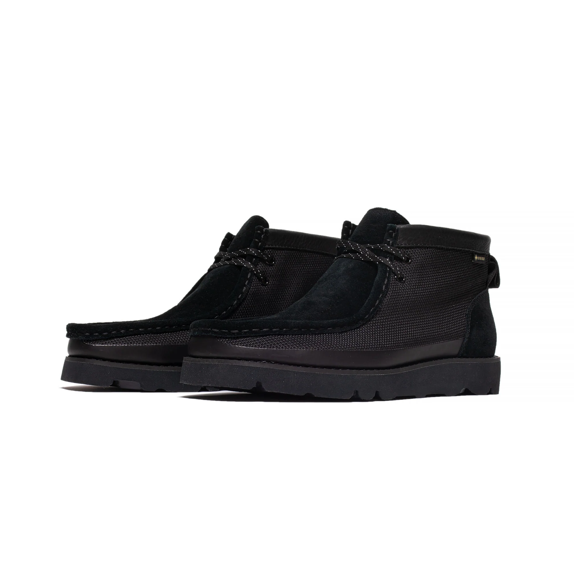 Clarks Mens Wallabee 2.0 GTX Shoes 'Black' - Image 2