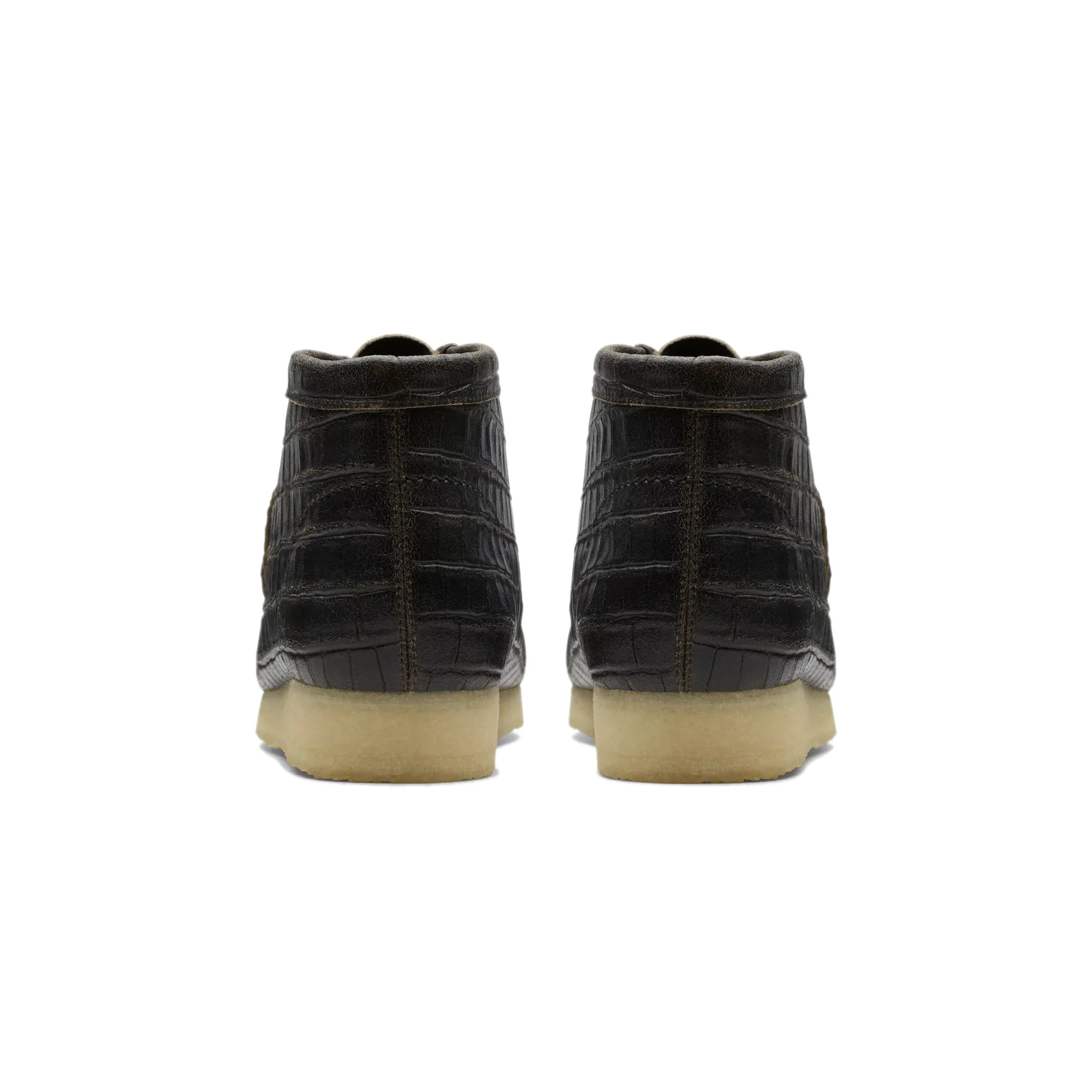 Clarks Mens Wallabee Croc Distress Boots - Image 3