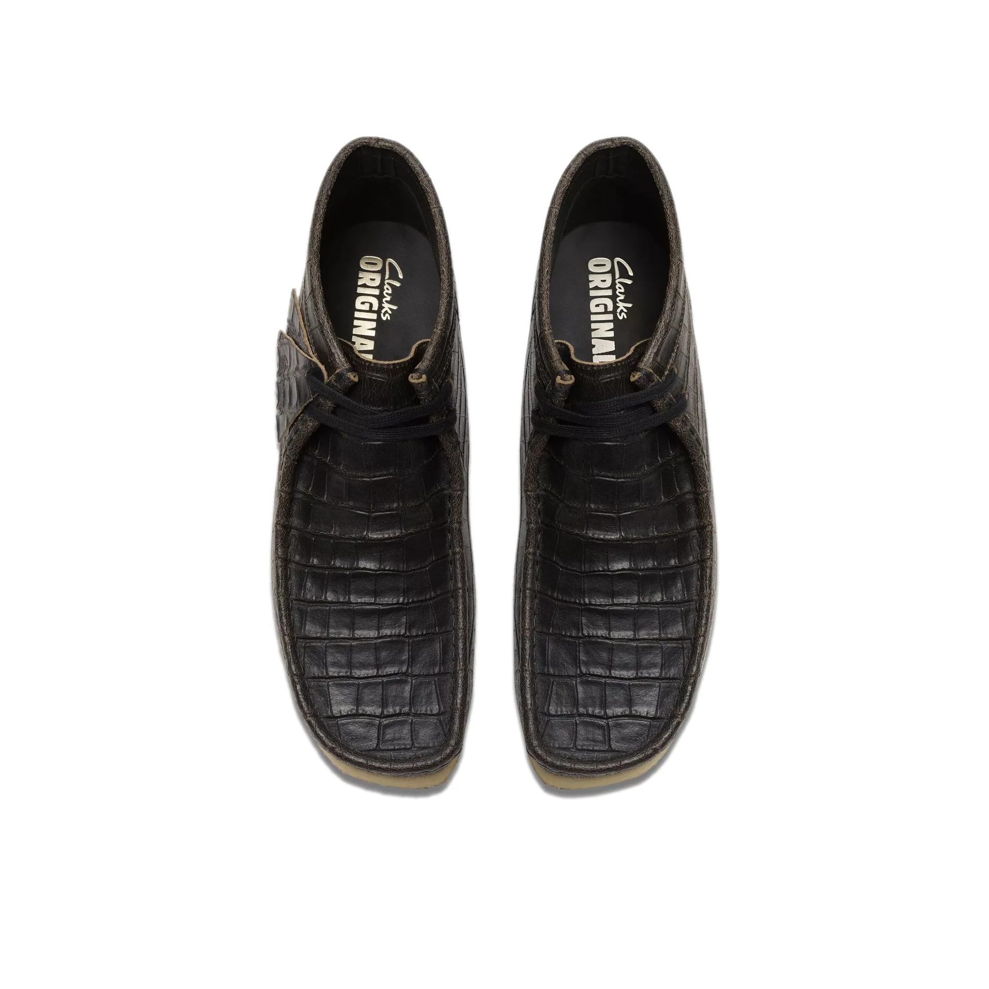 Clarks Mens Wallabee Croc Distress Boots - Image 4