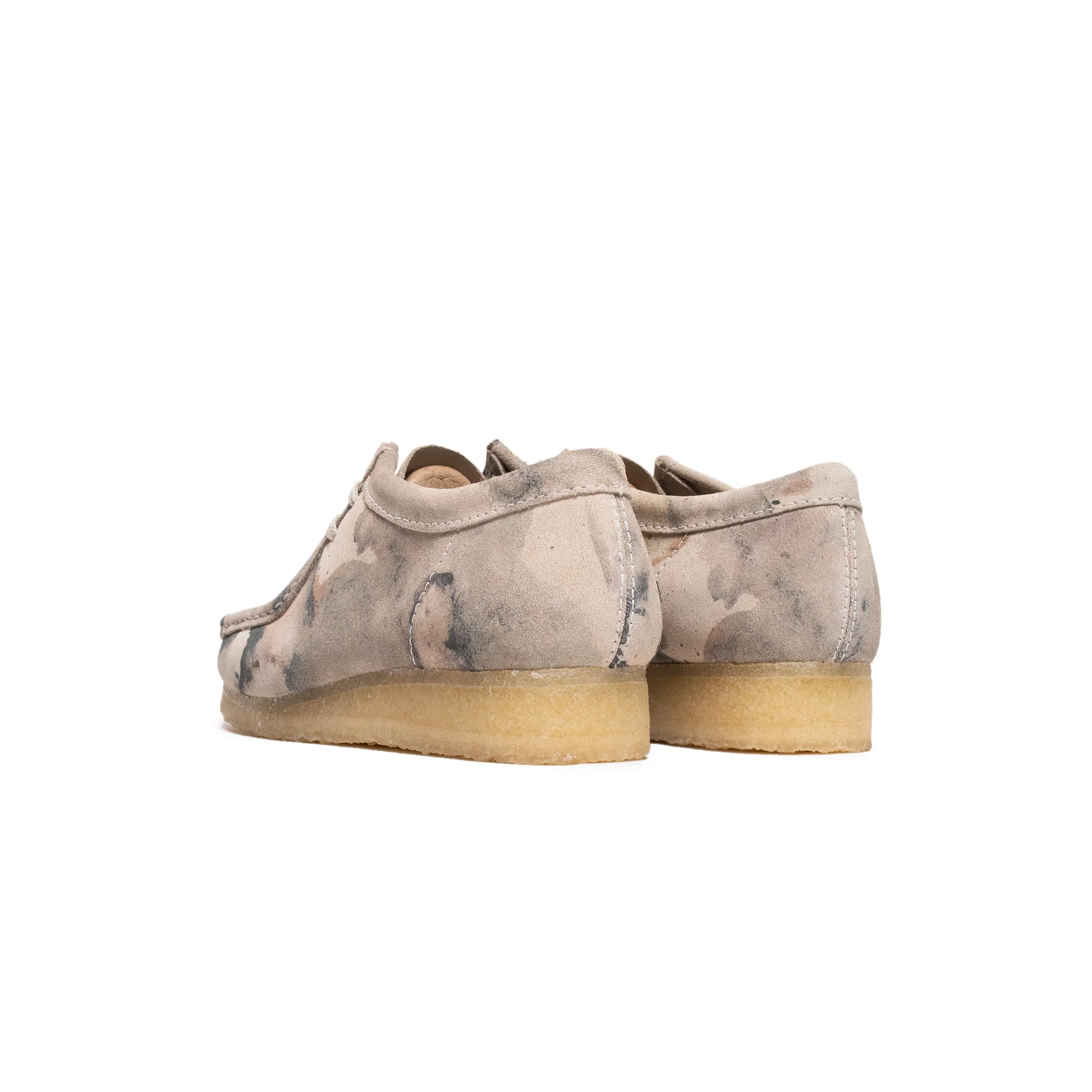 Clarks Mens Off White Camo Shoes - Image 3