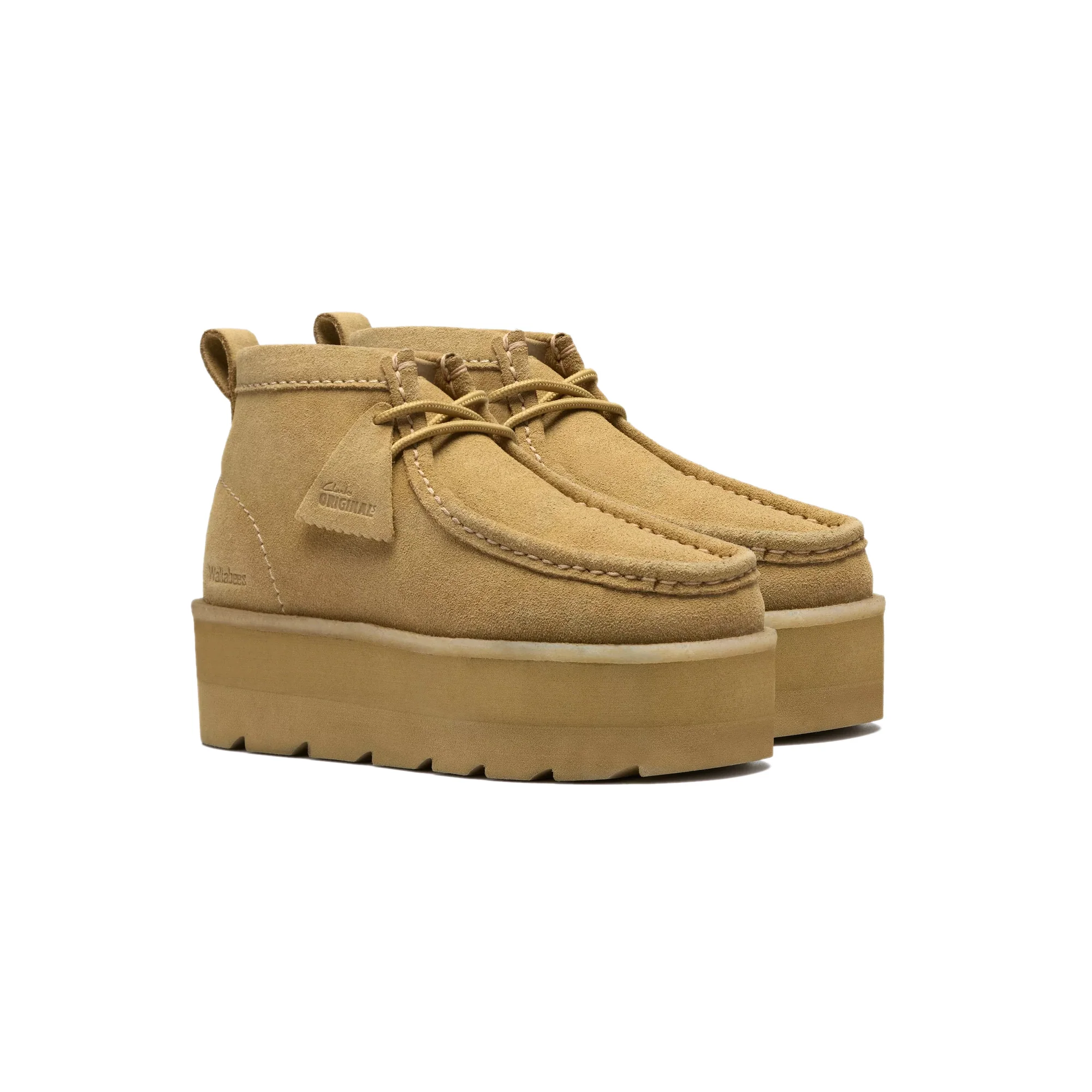 Clarks Womens Meare Wallabee Shoes - Image 2