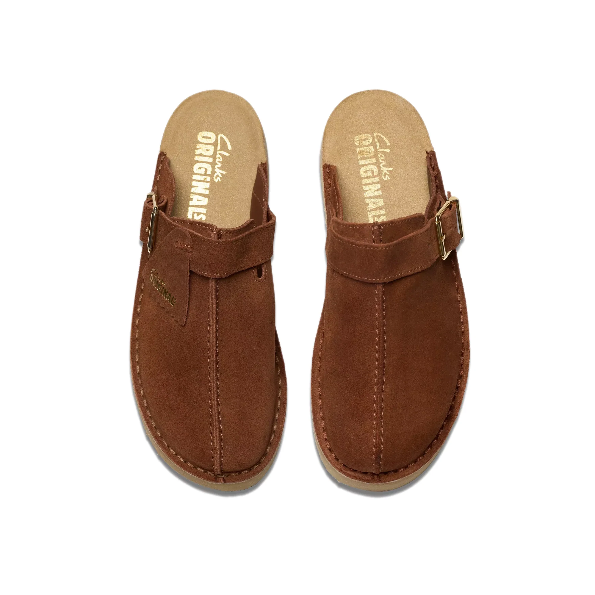 Clarks Womens Trek Wedge Mules - Image 4
