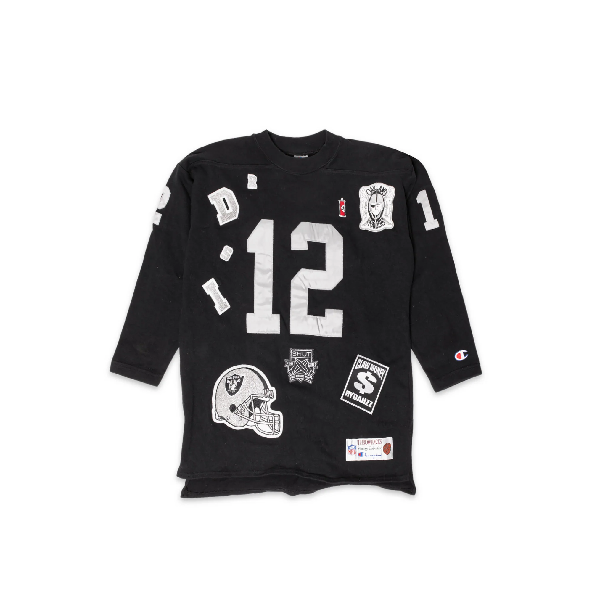Claw$ NFL Patch Black Crewneck