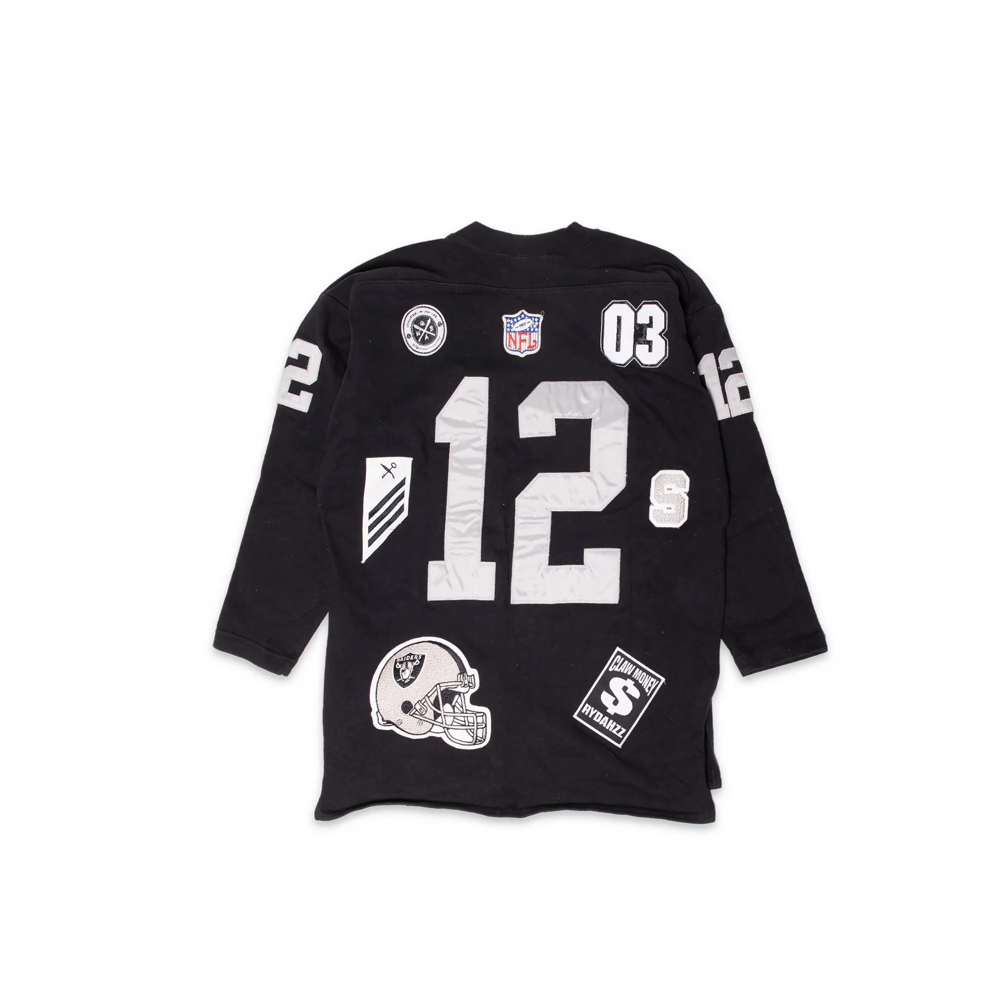 Claw$ NFL Patch Black Crewneck - Image 2