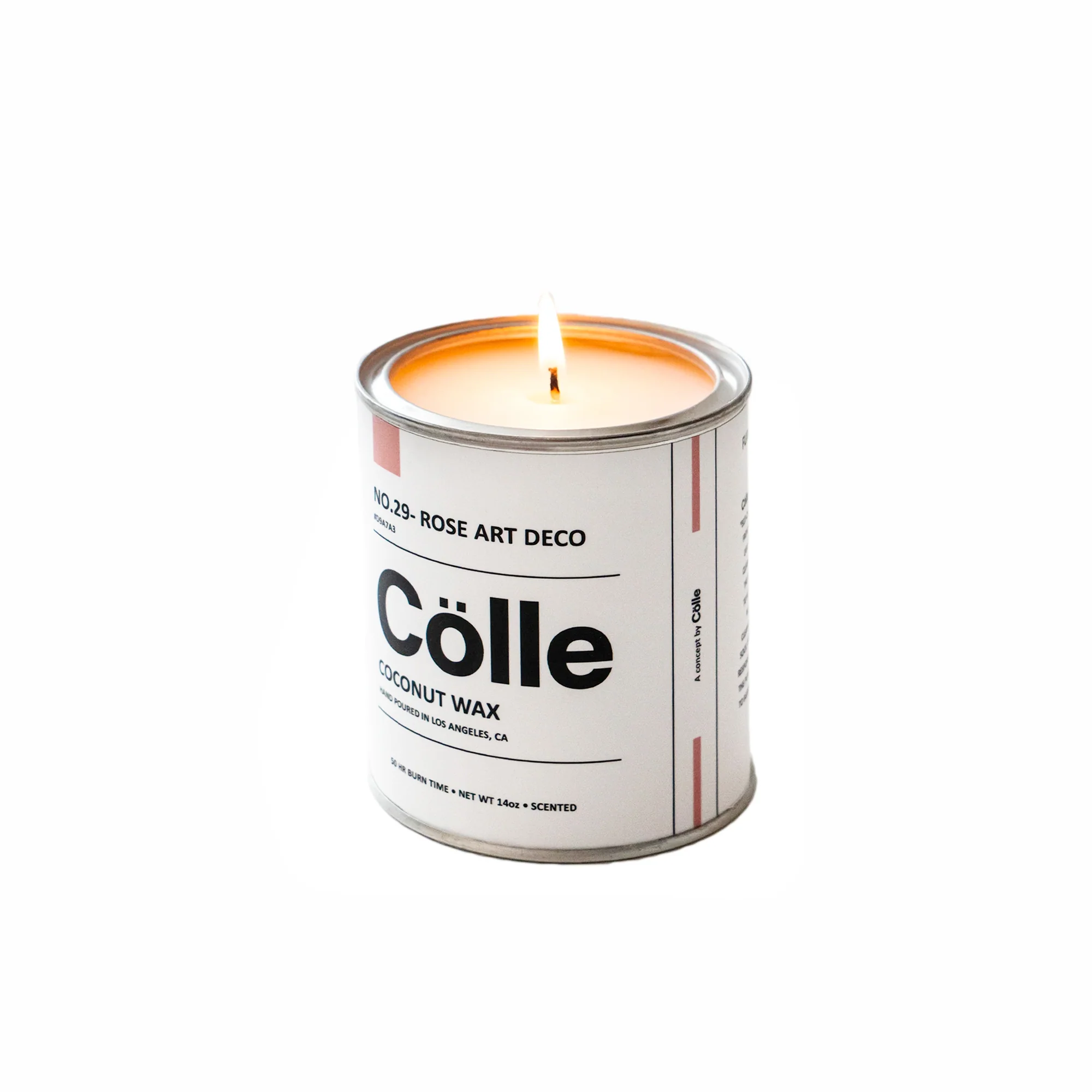 Colle No. 29 Rose Art Deco Candle - Image 2