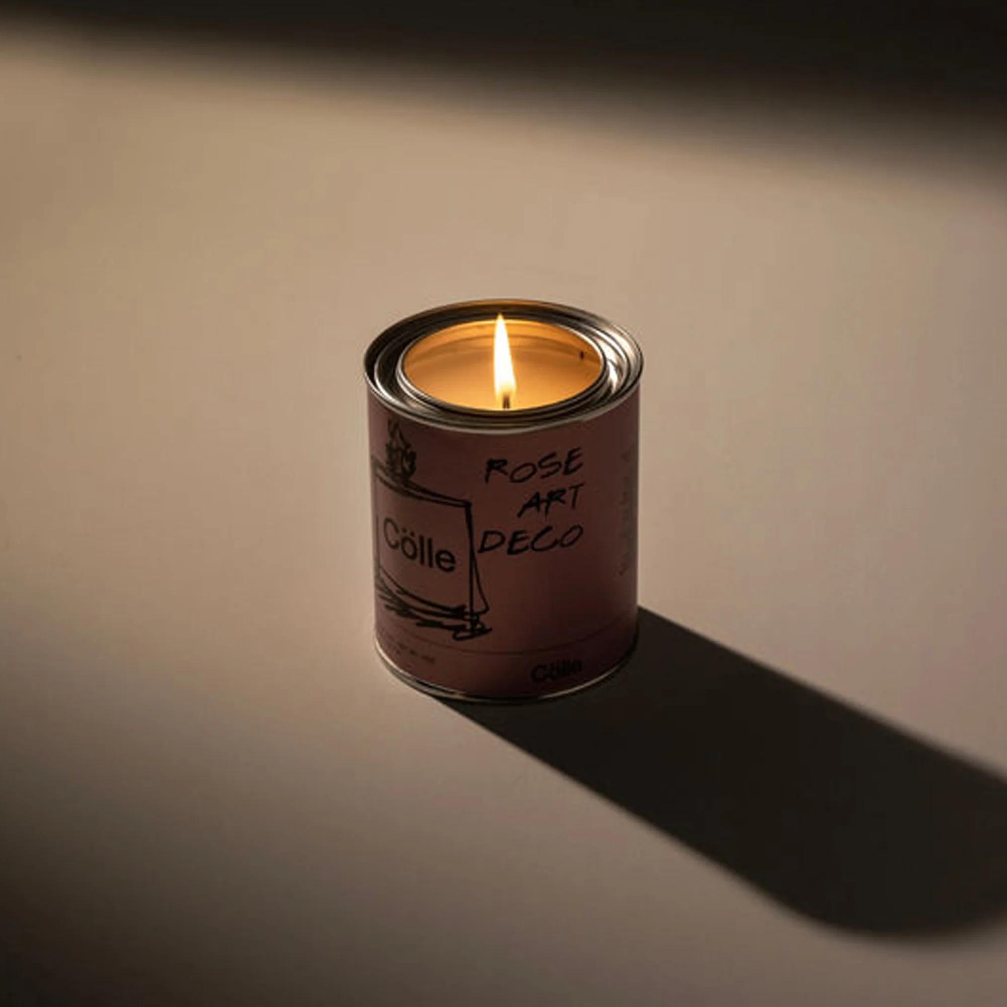 Colle Rose Art Deco Candle - Image 3