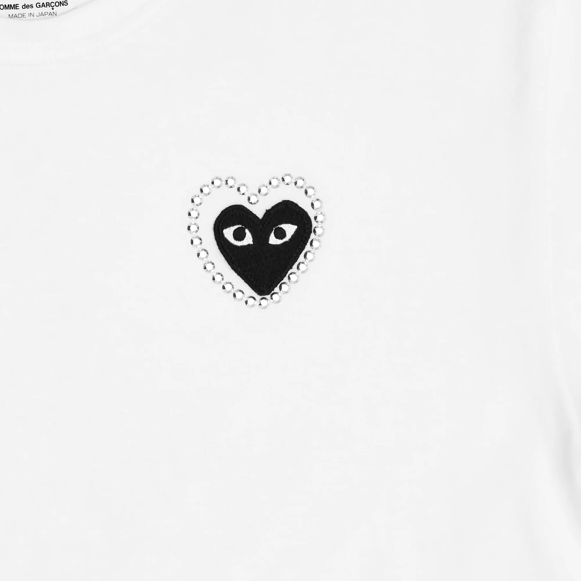 Comme des Garcons PLAY Metalstone Heart Tee - Image 2