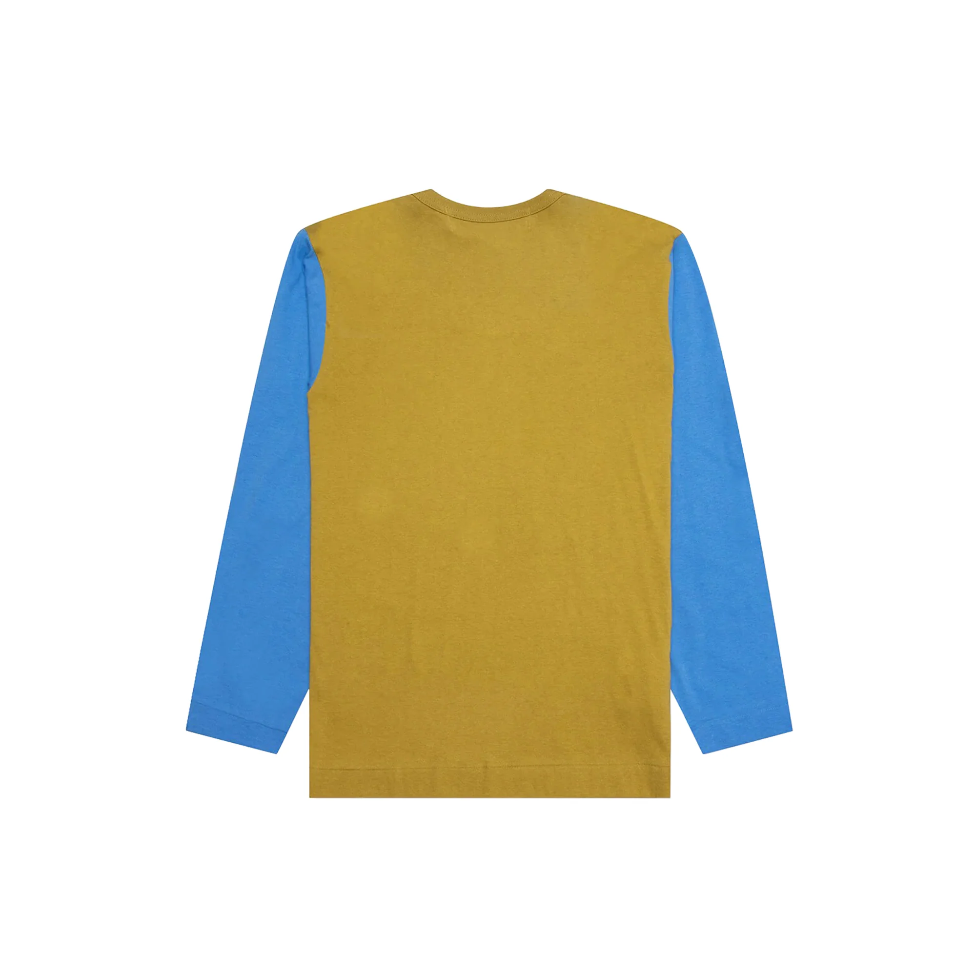 Comme des Garcons PLAY Mens Bi-Colour LS Tee - Image 2